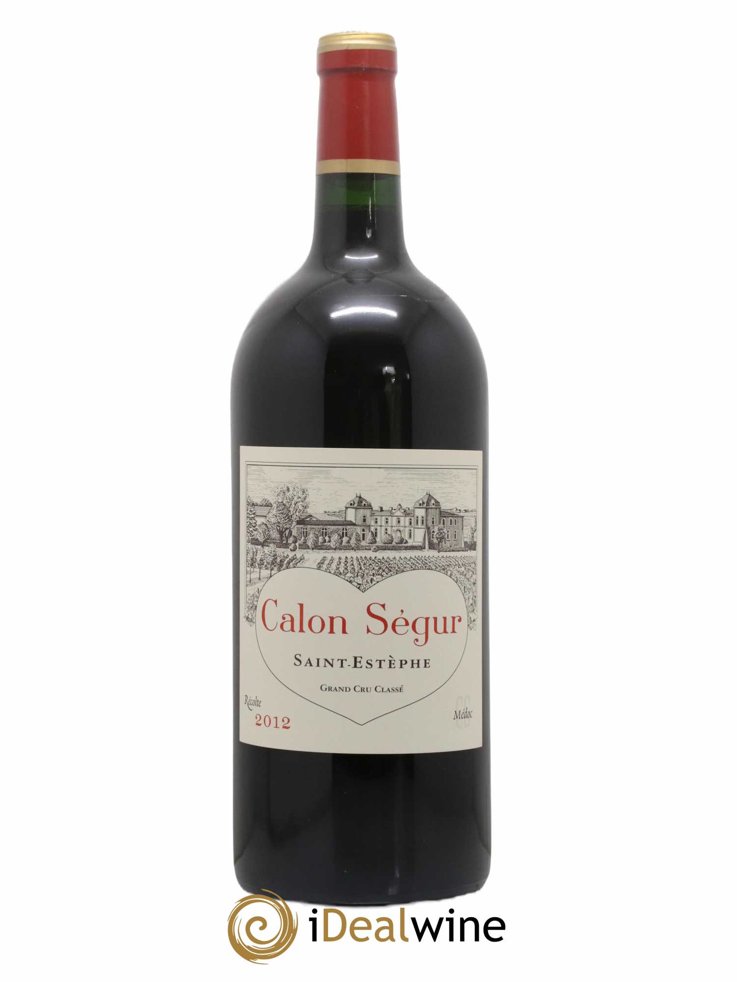 Château Calon Ségur 3ème Grand Cru Classé 2012 - Lot de 1 double magnum - 0