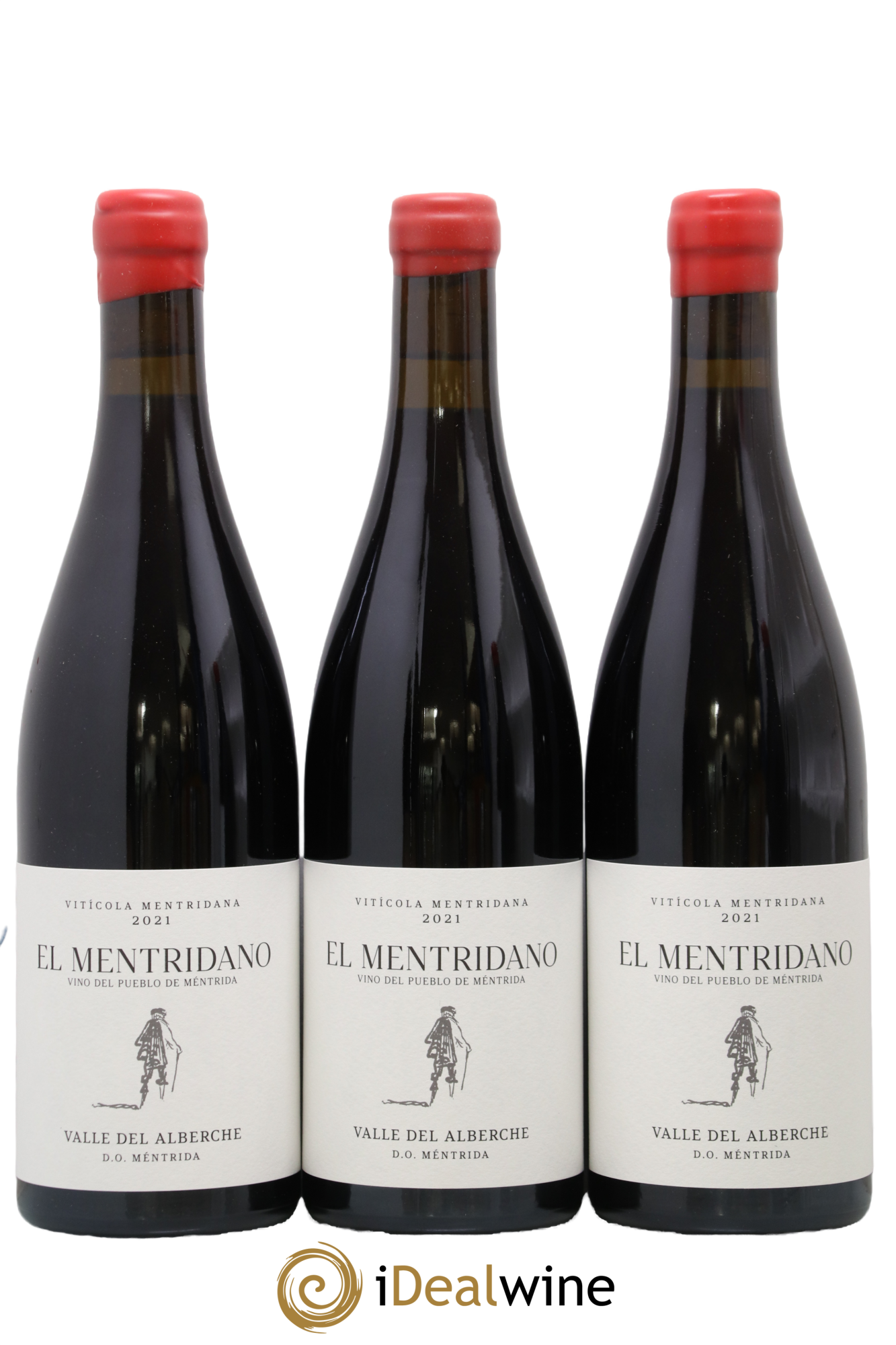 Mentridà DO Viticola Mentridana (anciennement Daniel Jimenez-Landi) El Mentridano 2021 - Lot of 3 bottles - 0