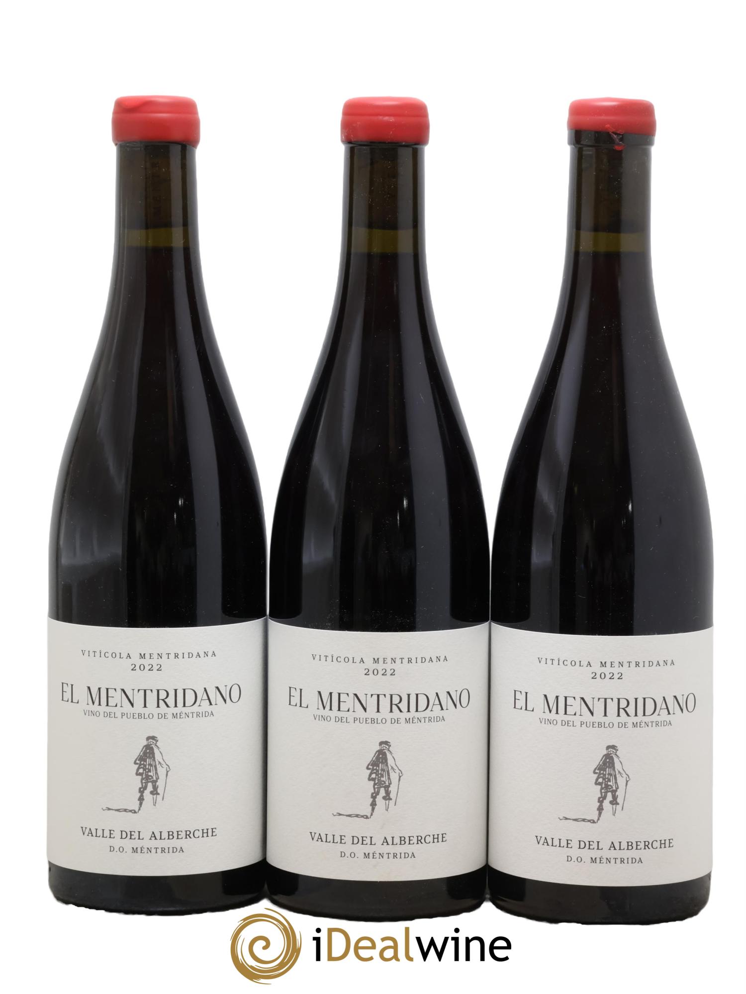 Mentridà DO Viticola Mentridana (anciennement Daniel Jimenez-Landi) El Mentridano 2022 - Lot of 3 bottles - 0