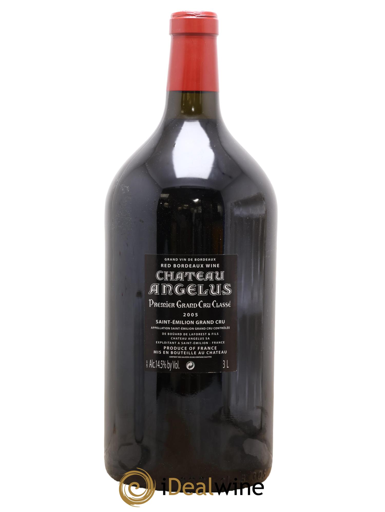Château Angélus 1er Grand Cru Classé A 2005 - Lot of 1 double magnum - 1