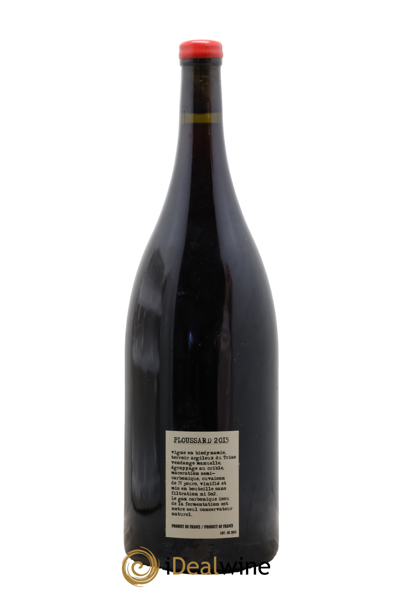 Arbois-Pupillin Ploussard Adeline Houillon & Renaud Bruyère 2015 - Lotto di 1 magnum - 1