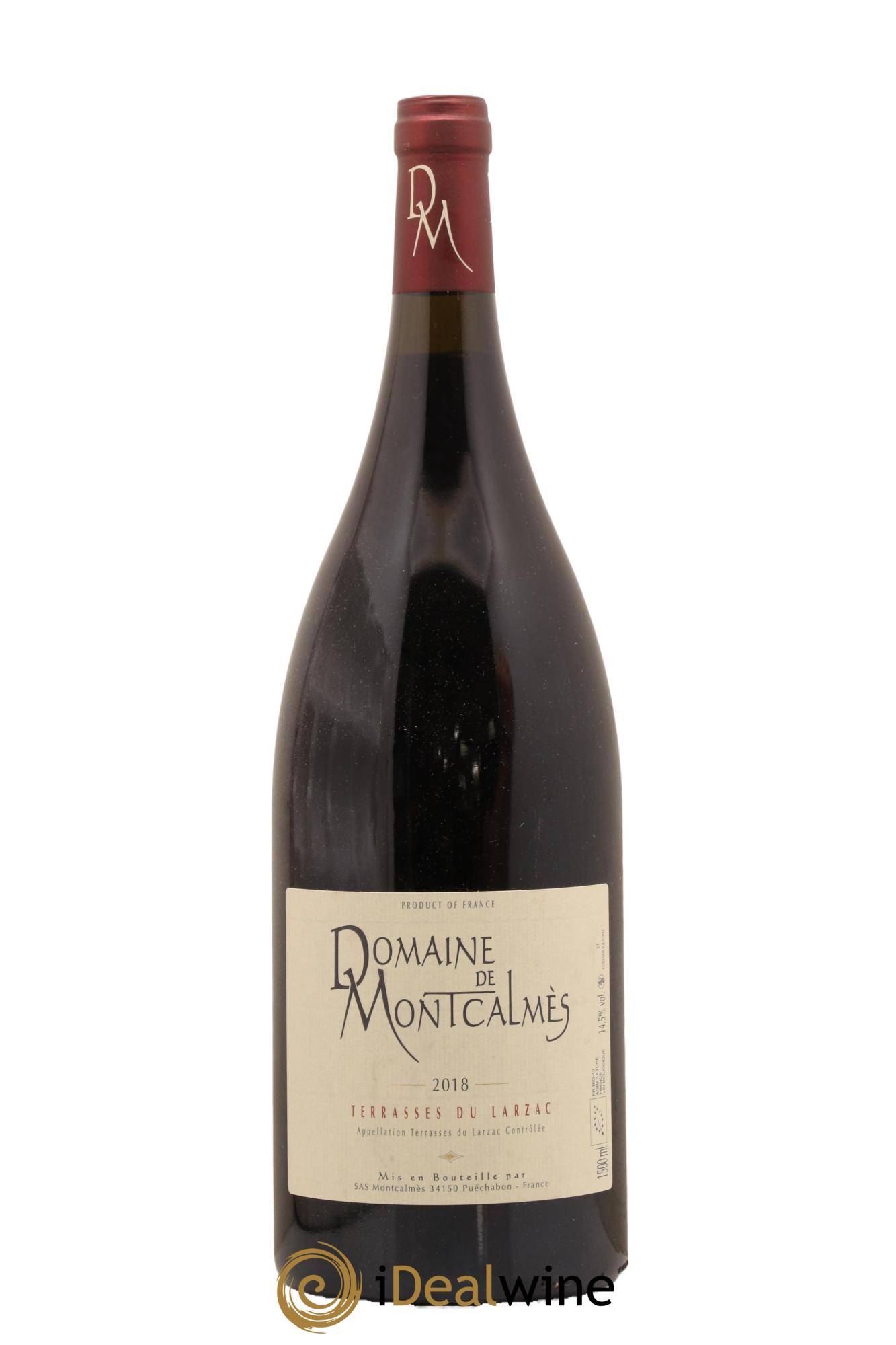 Terrasses du Larzac Domaine de Montcalmès Frédéric Pourtalié 2018 - Lot de 1 magnum - 0