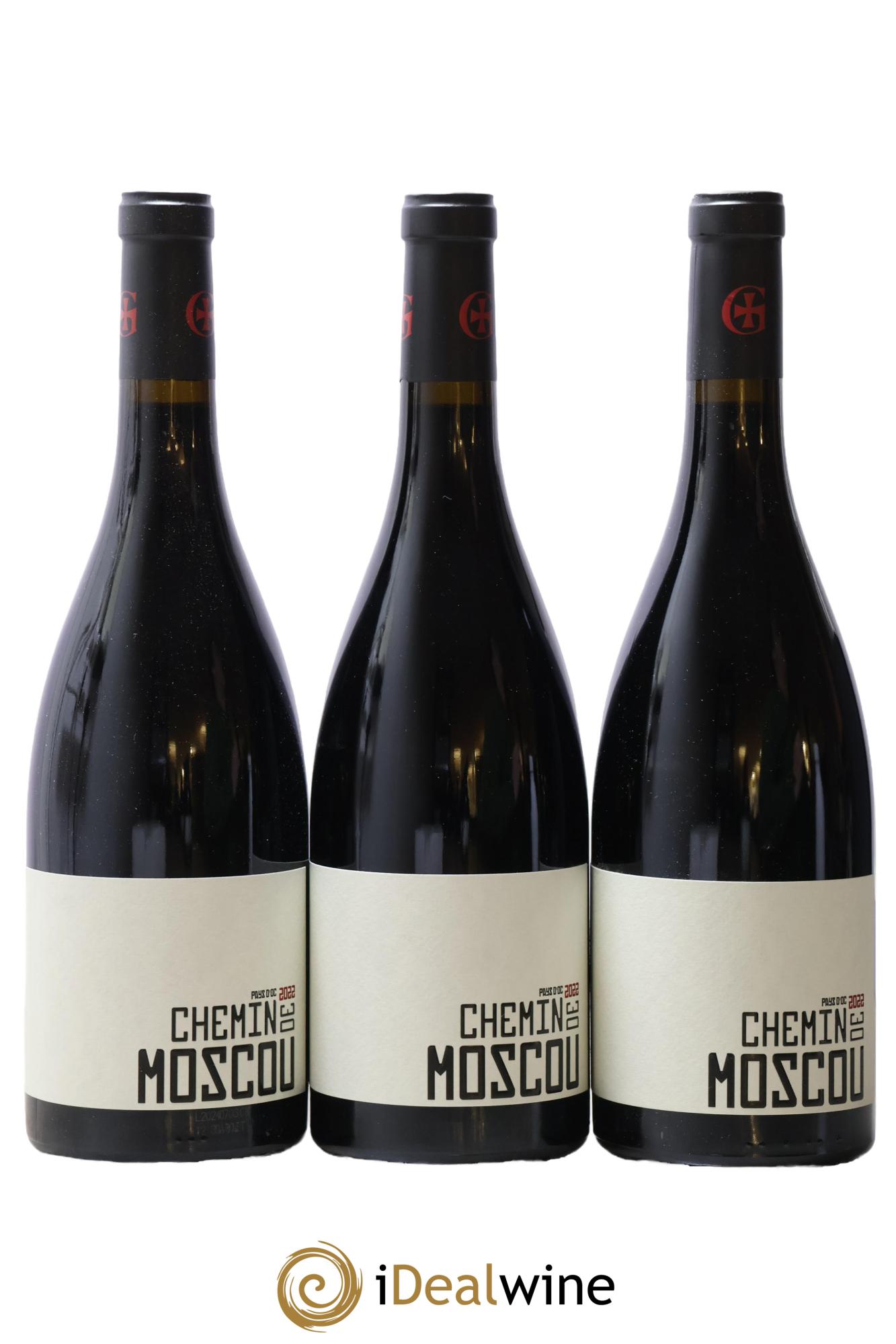Pays d'Oc Chemin De Moscou Gayda 2022 - Lot de 3 bouteilles - 0