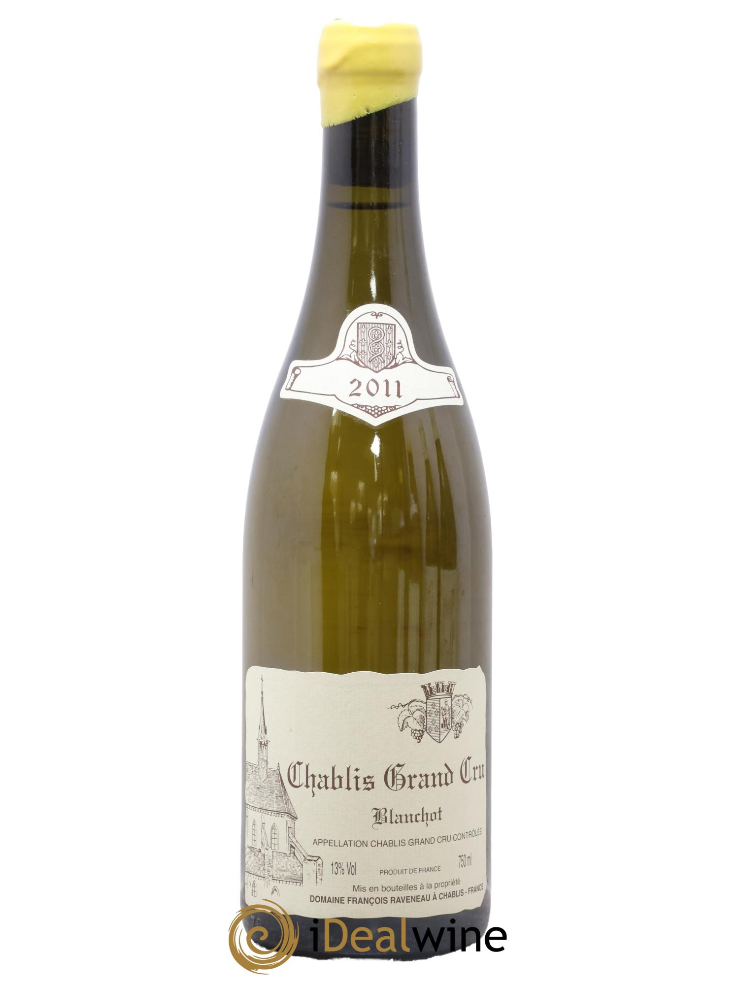 Chablis Grand Cru Blanchot Raveneau (Domaine) 2011 - Lote de 1 botella - 0