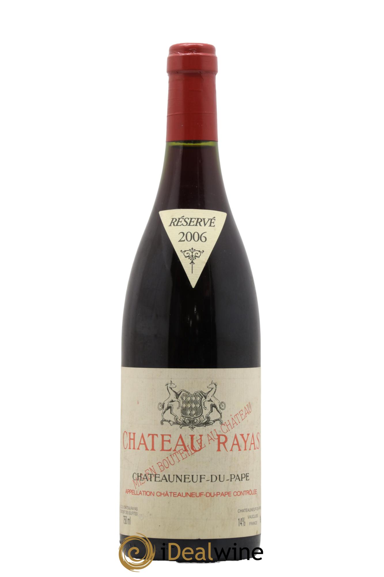 Châteauneuf-du-Pape Château Rayas Emmanuel Reynaud 2006 - Lot de 1 bouteille - 0