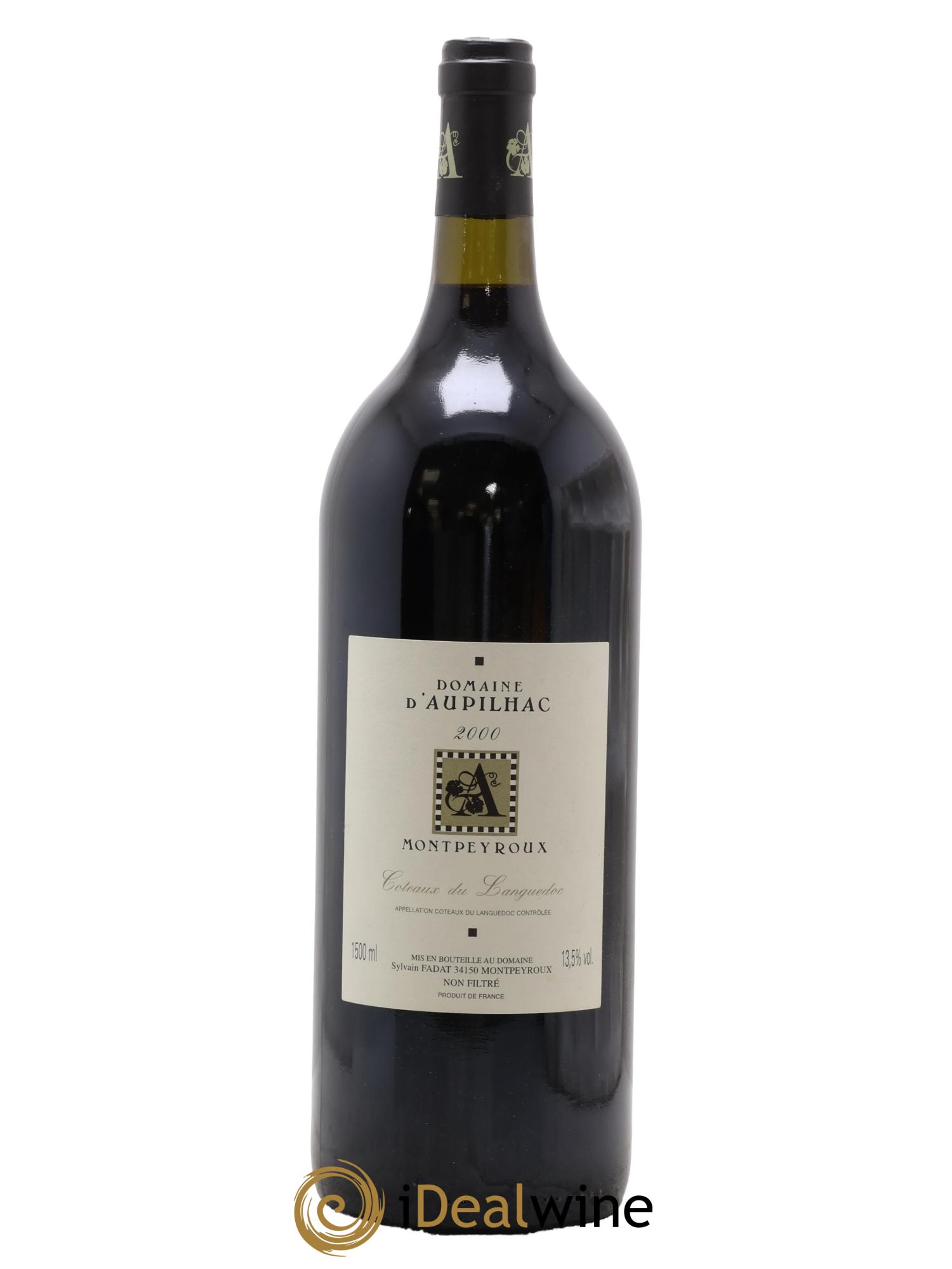 Languedoc Montpeyroux Aupilhac (Domaine d') Sylvain Fadat 2000 - Lotto di 1 magnum - 0