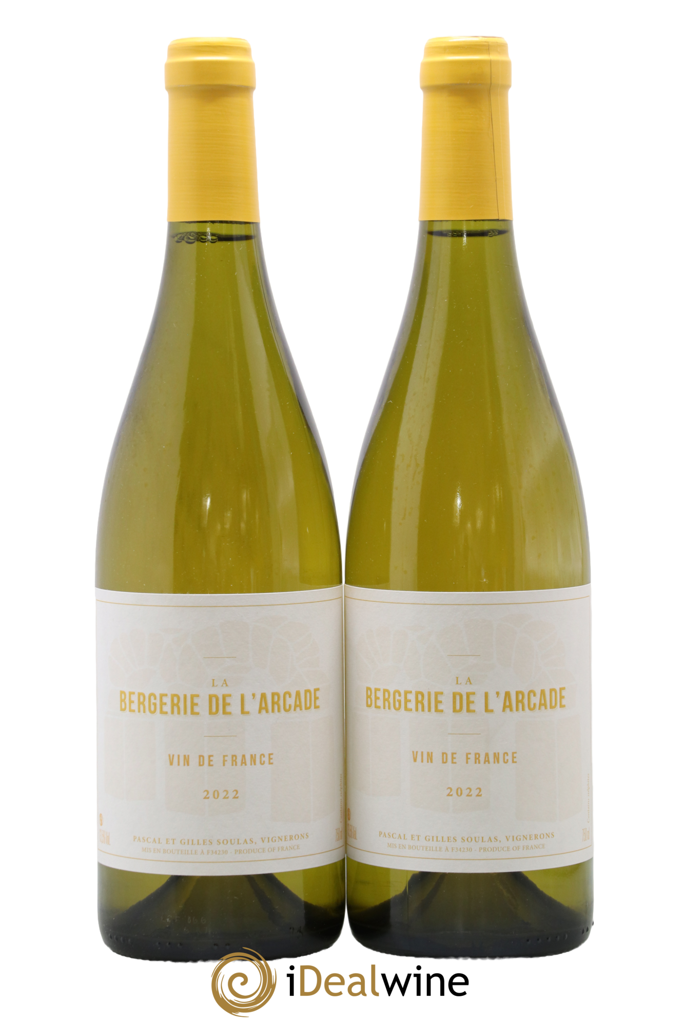 Vin de France La Bergerie de l'Arcade 2022 - Lot de 2 bouteilles - 0