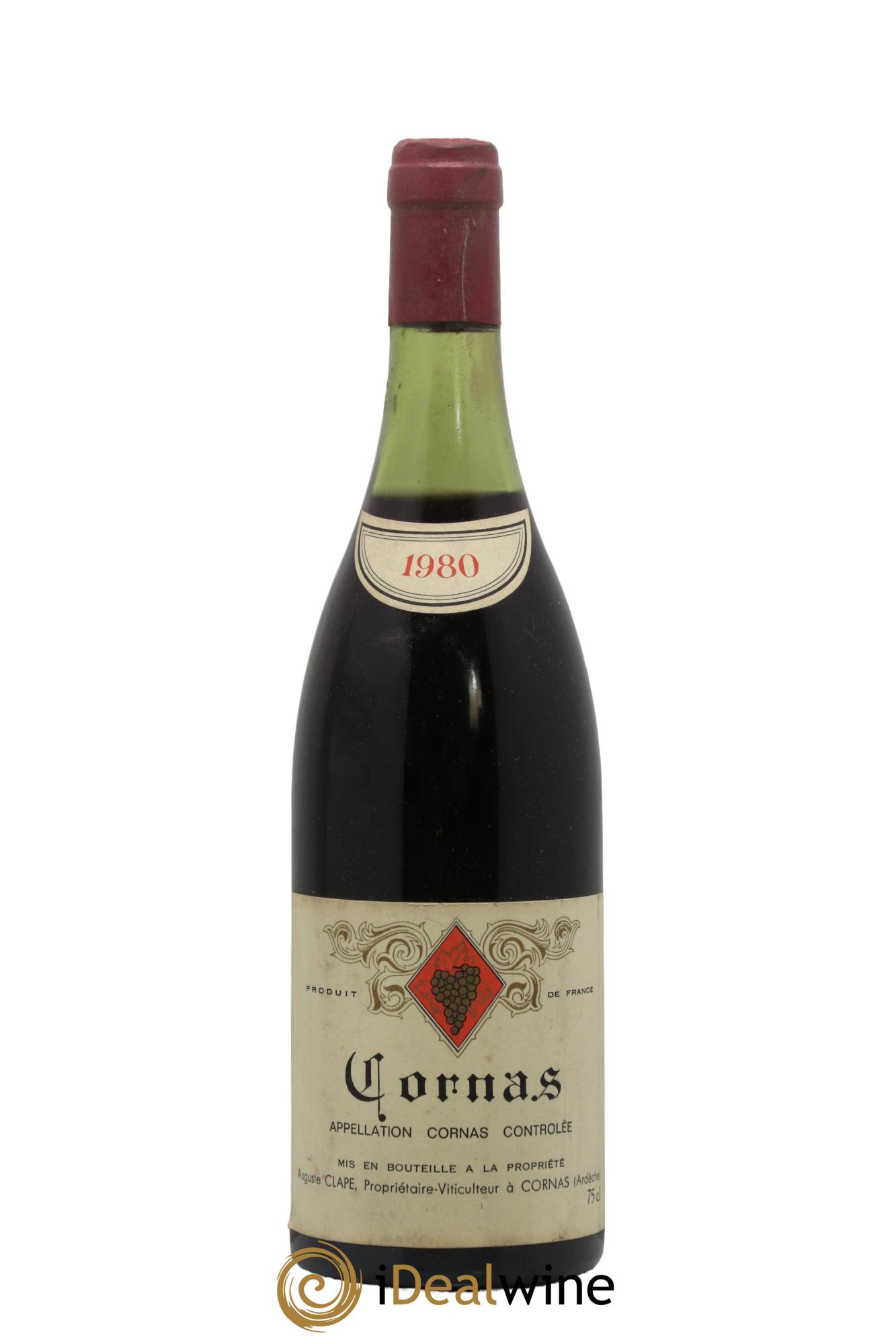 Cornas Auguste Clape  1980 - Posten von 1 Flasche - 0