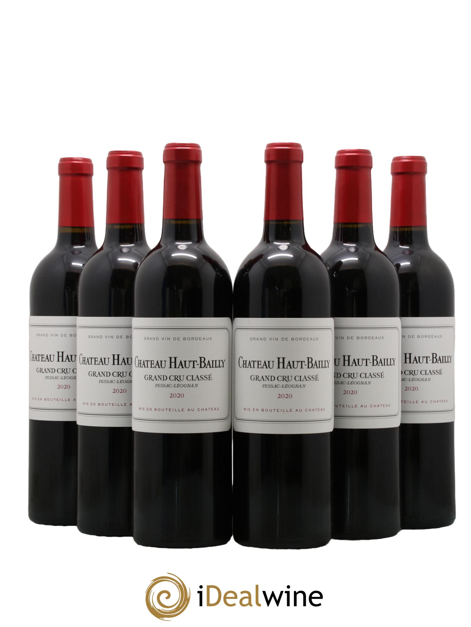 Château Haut-Bailly Cru Classé de Graves 2020 - Lot de 6 bouteilles - 0