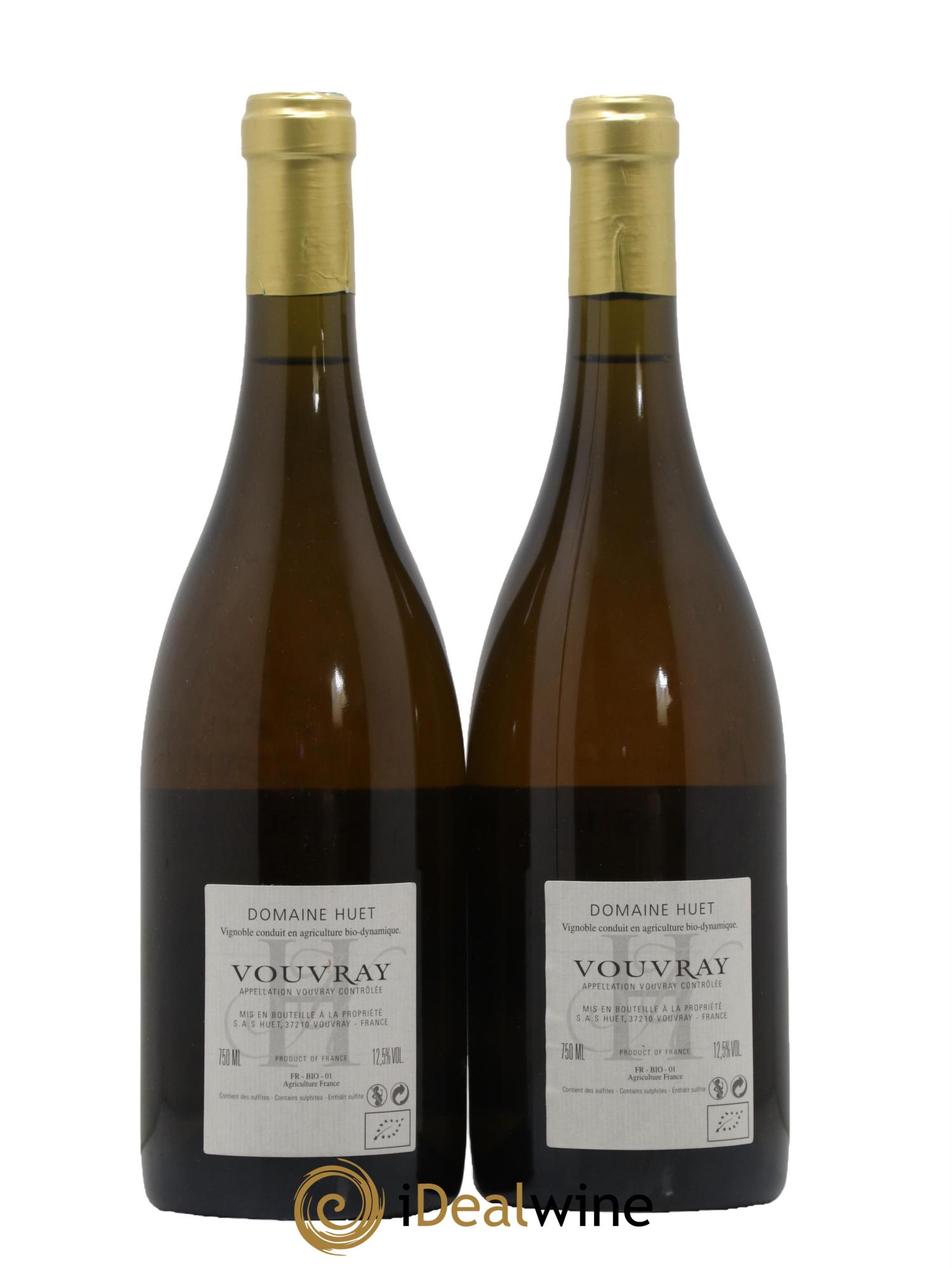 Vouvray Clos du Bourg Sec Domaine Huet 2009 - Lot of 2 bottles - 1