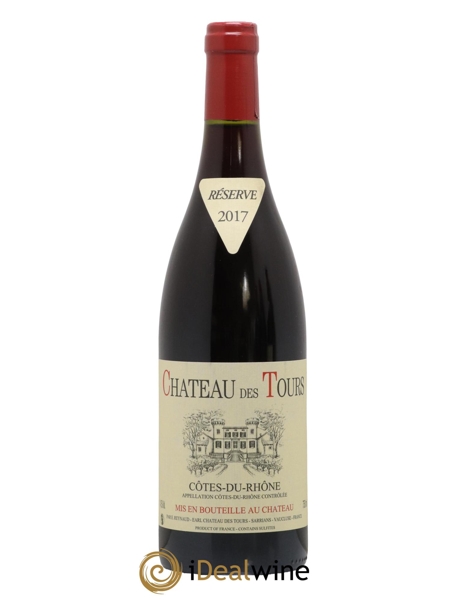 Côtes-du-Rhône Château des Tours Emmanuel Reynaud 2017 - Lot de 1 bouteille - 0