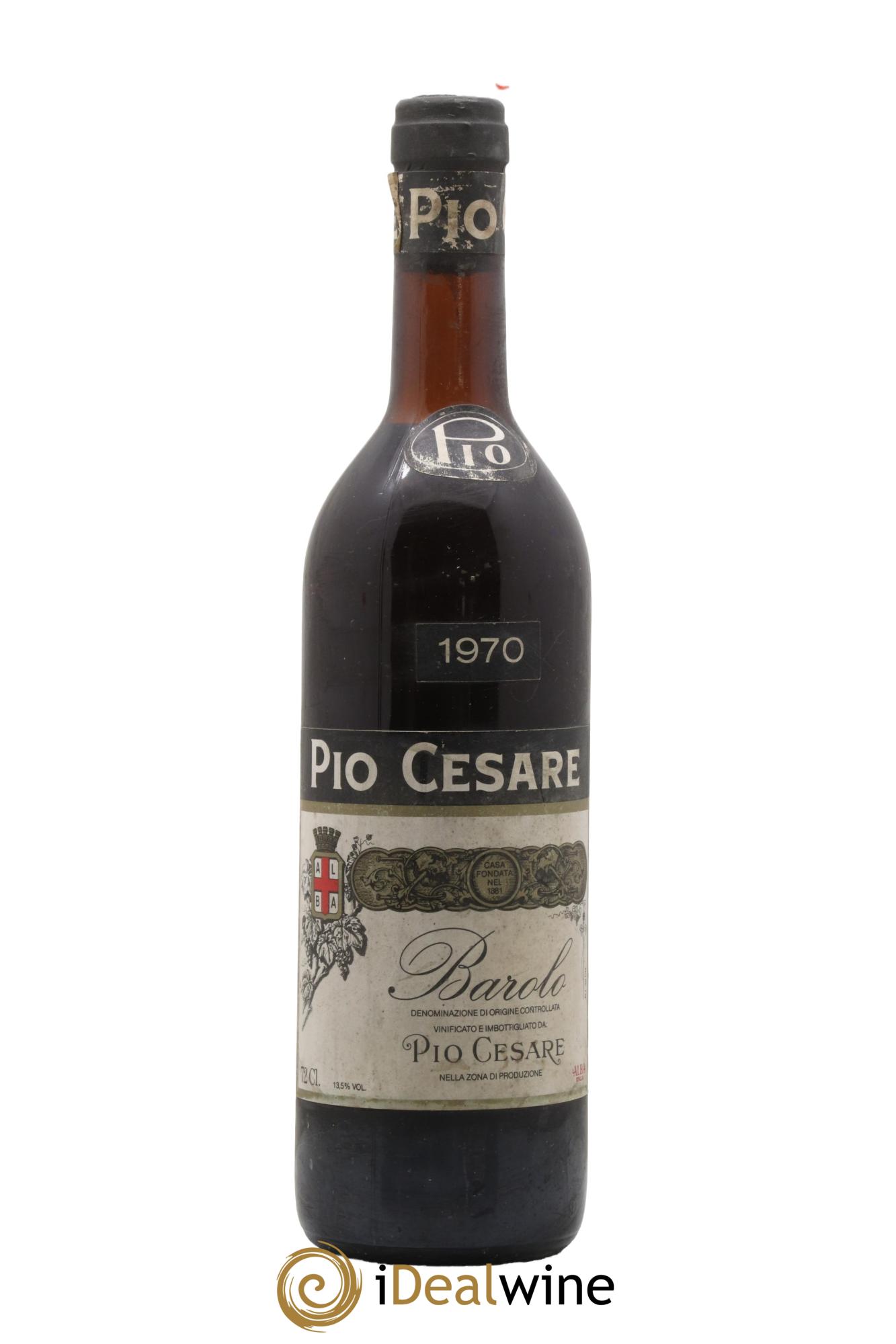 Barolo DOCG Pio Cesare 1970 - Lot of 1 bottle - 0