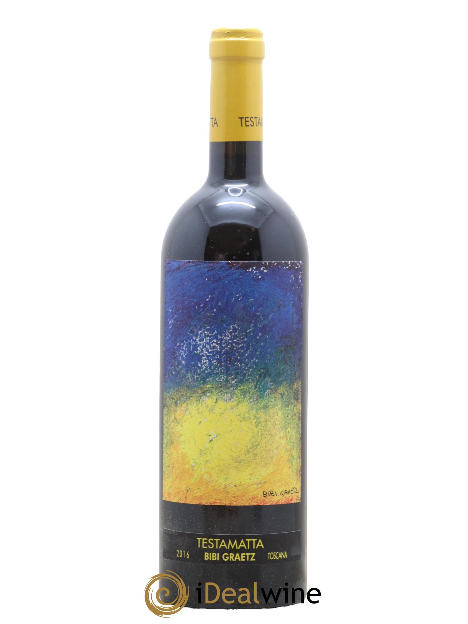 Toscana IGT Testamatta Bibi Graetz 2016 - Lot de 1 bouteille - 0