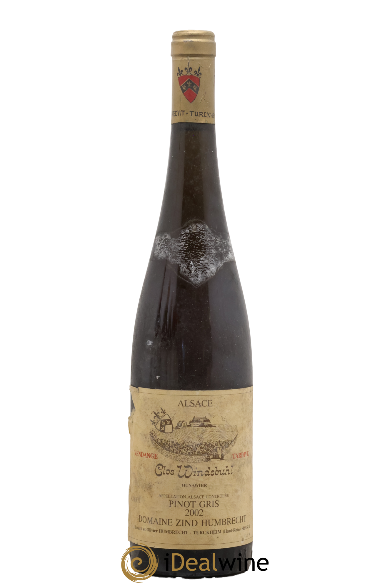 Alsace Pinot Gris (anciennement Tokay) Vendanges Tardives Clos Windsbuhl Zind-Humbrecht (Domaine) 2002 - Posten von 1 Flasche - 0