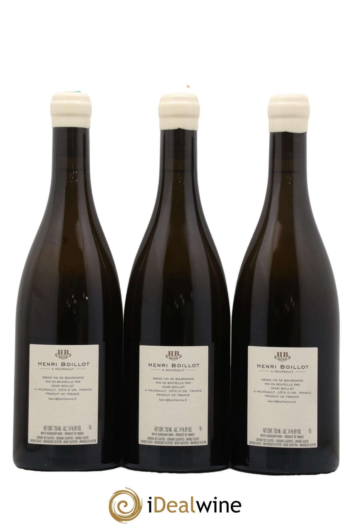 Puligny-Montrachet 1er Cru Clos de la Mouchère Henri Boillot (Domaine) 2022 - Lot of 3 bottles - 1