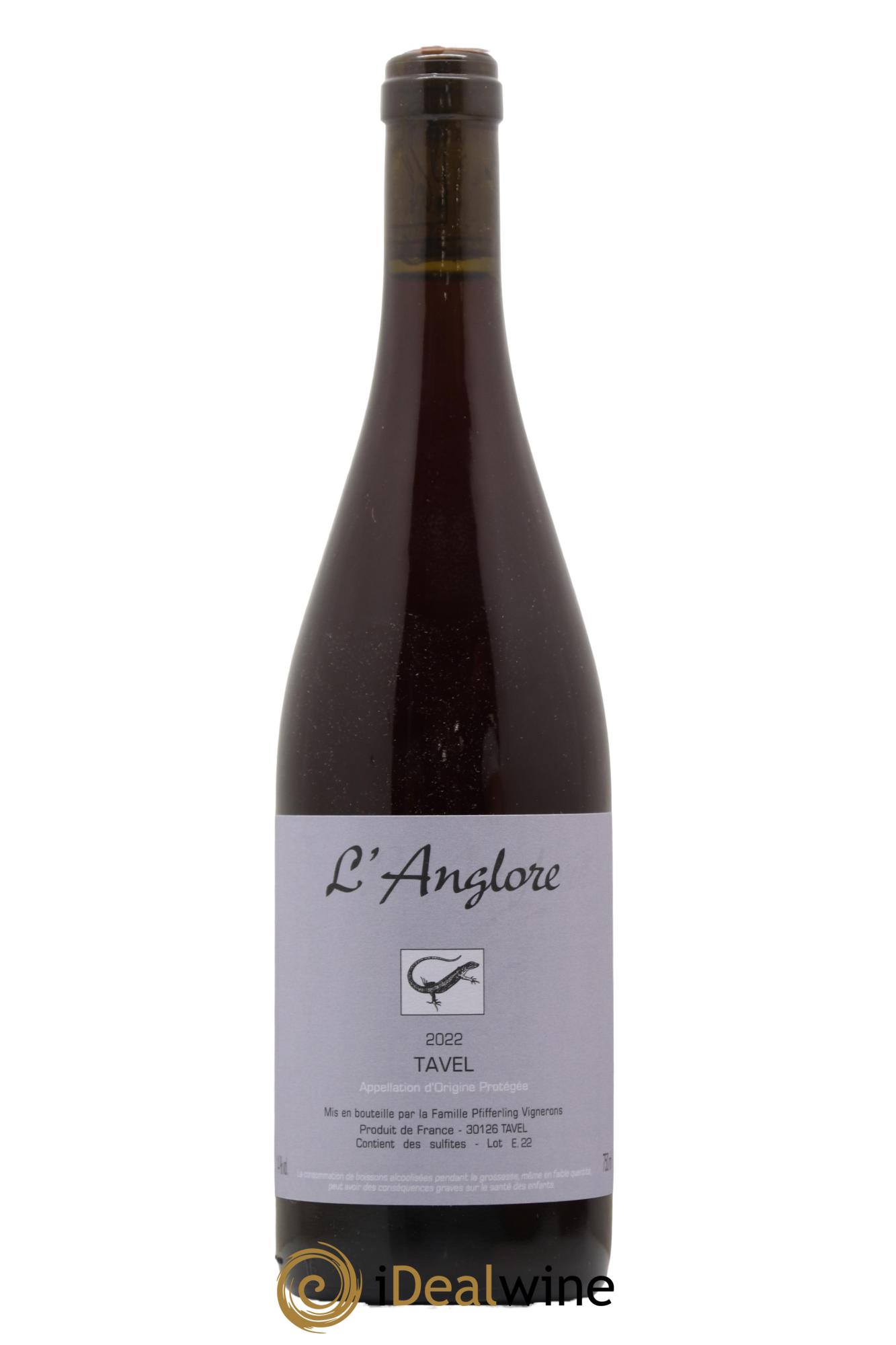 Tavel L'Anglore 2022 - Lot de 1 bouteille - 0