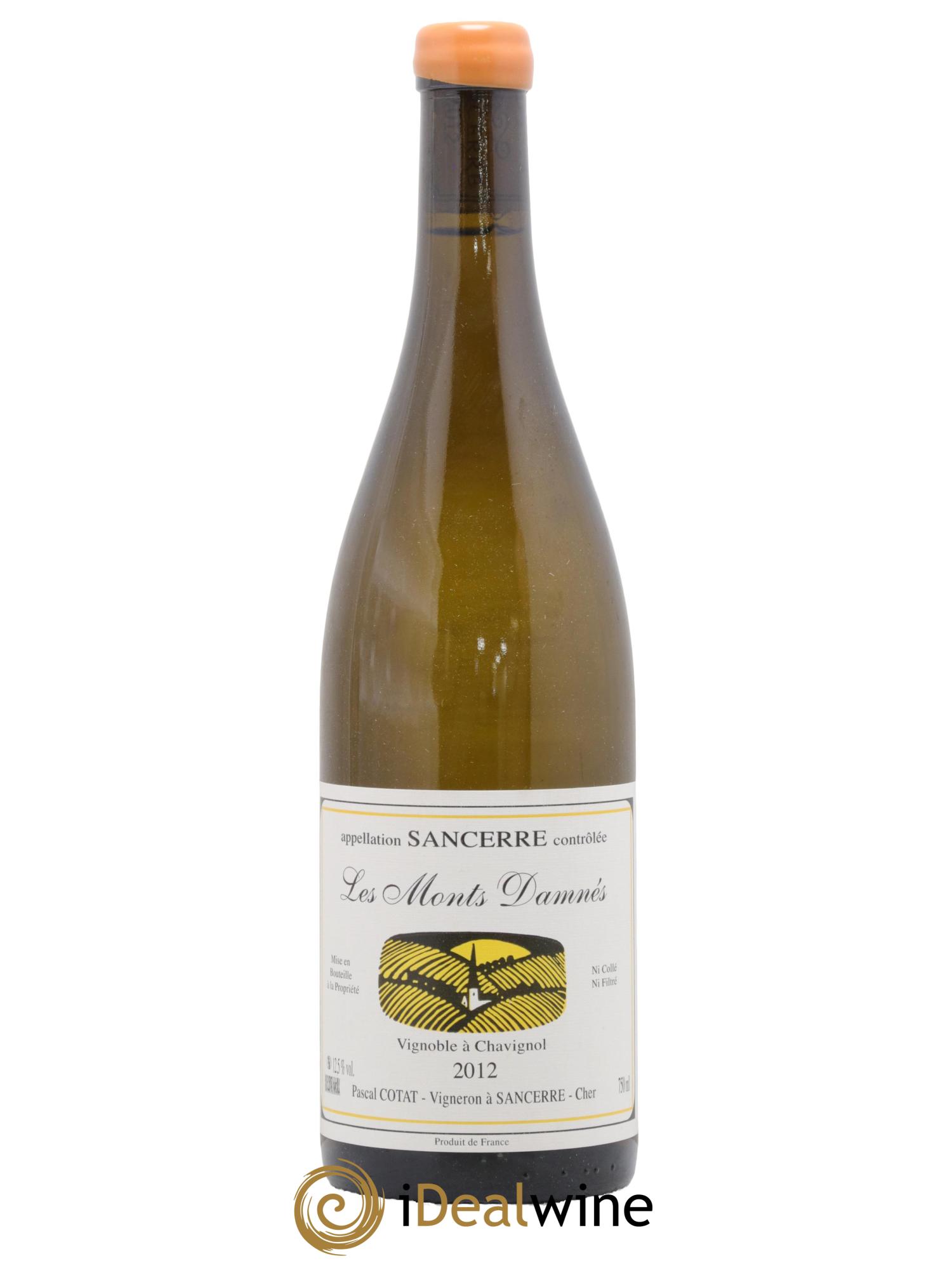 Sancerre Les Monts Damnés Pascal Cotat 2012 - Posten von 1 Flasche - 0