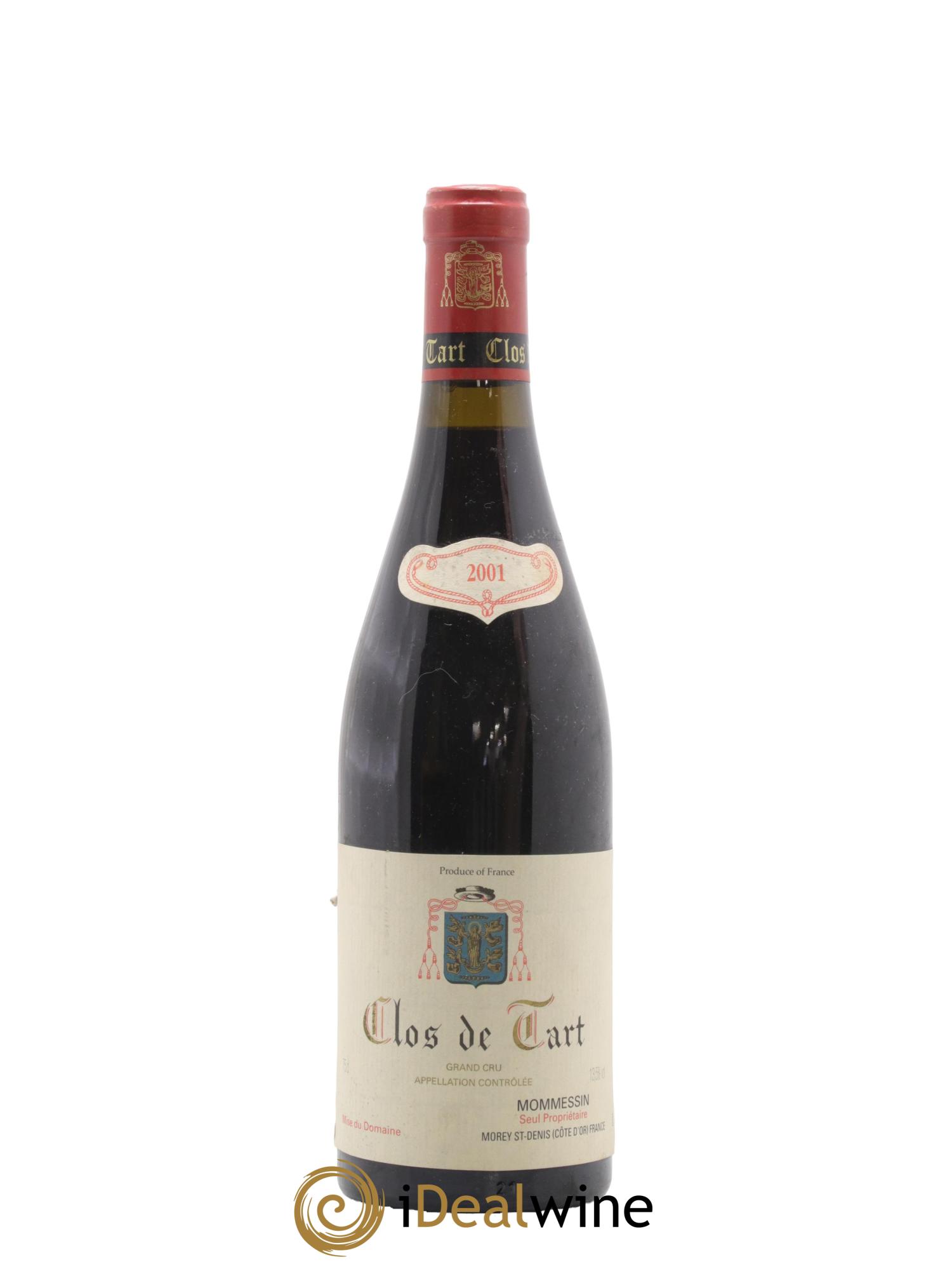 Clos de Tart Grand Cru Clos de Tart 2001 - Lot de 1 bouteille - 0