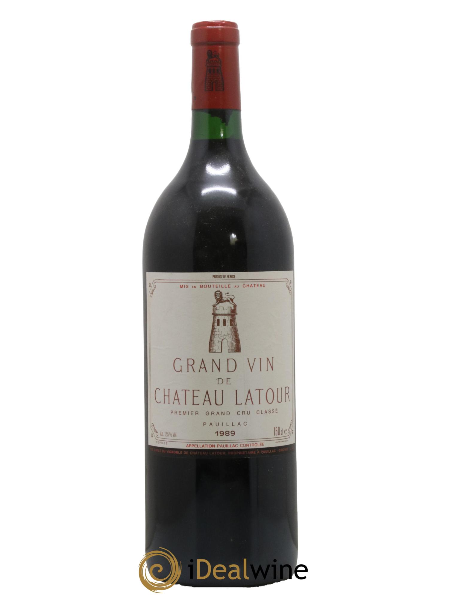 Château Latour 1er Grand Cru Classé 1989 - Lot de 1 magnum - 0