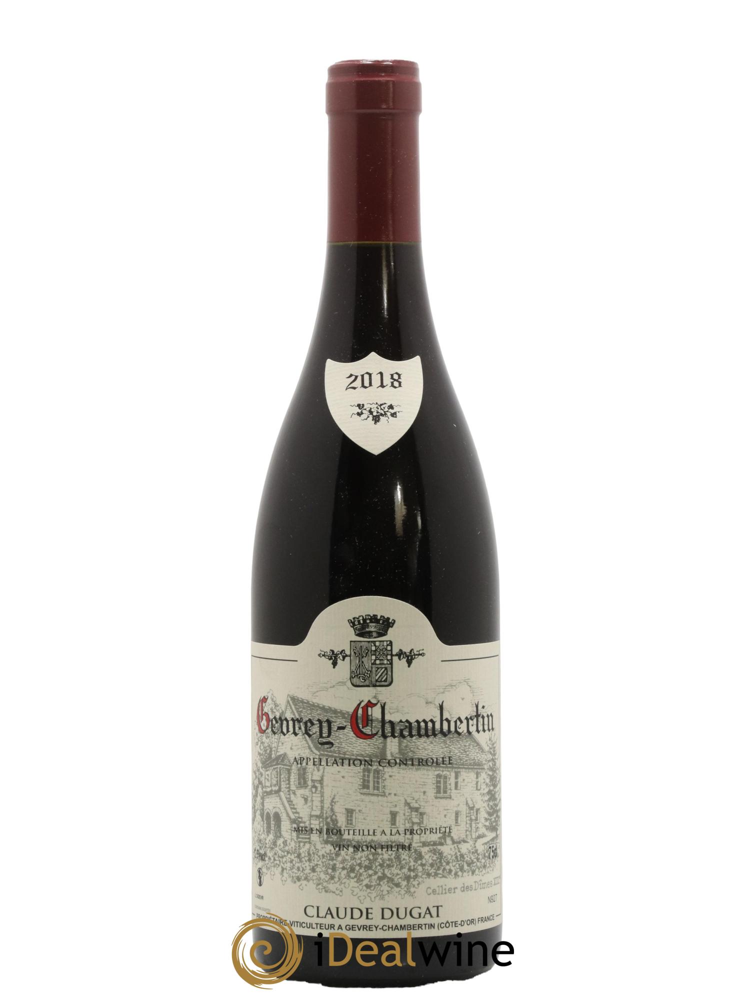 Gevrey-Chambertin Claude Dugat 2018 - Lot de 1 bouteille - 0