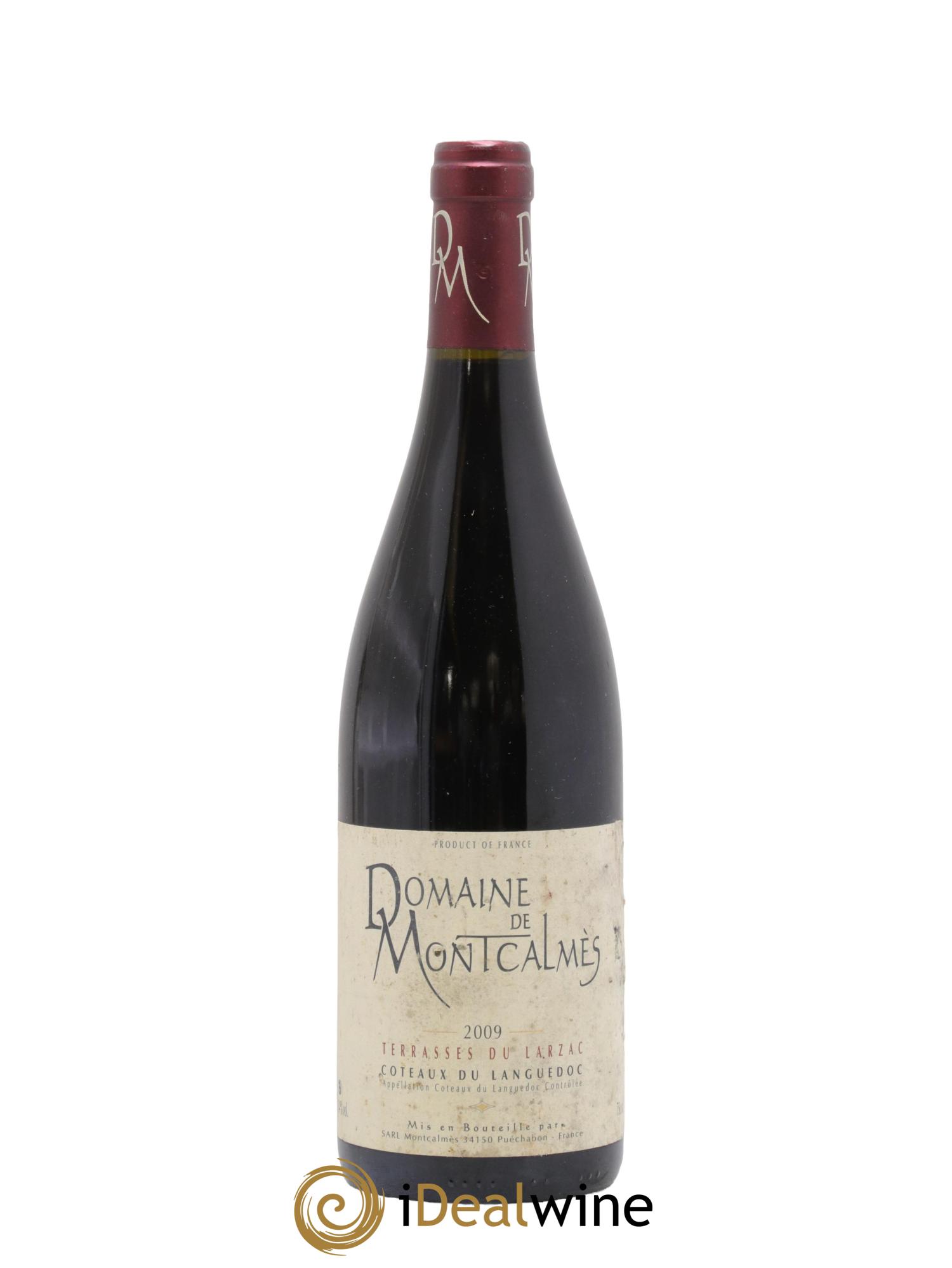 Terrasses du Larzac Domaine de Montcalmès Frédéric Pourtalié 2009 - Lot de 1 bouteille - 0