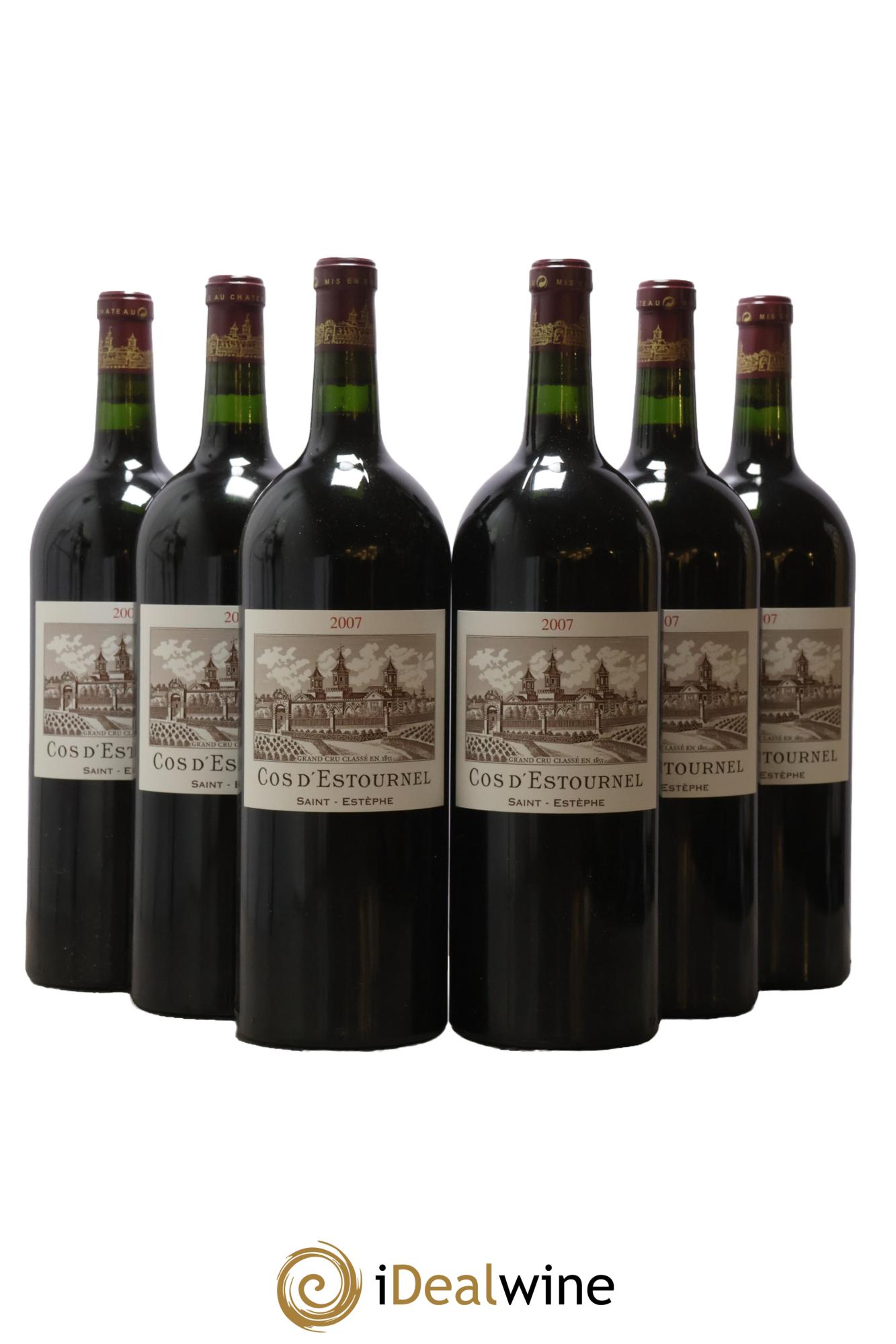 Cos d'Estournel 2ème Grand Cru Classé 2007 - Lot de 6 magnums - 0