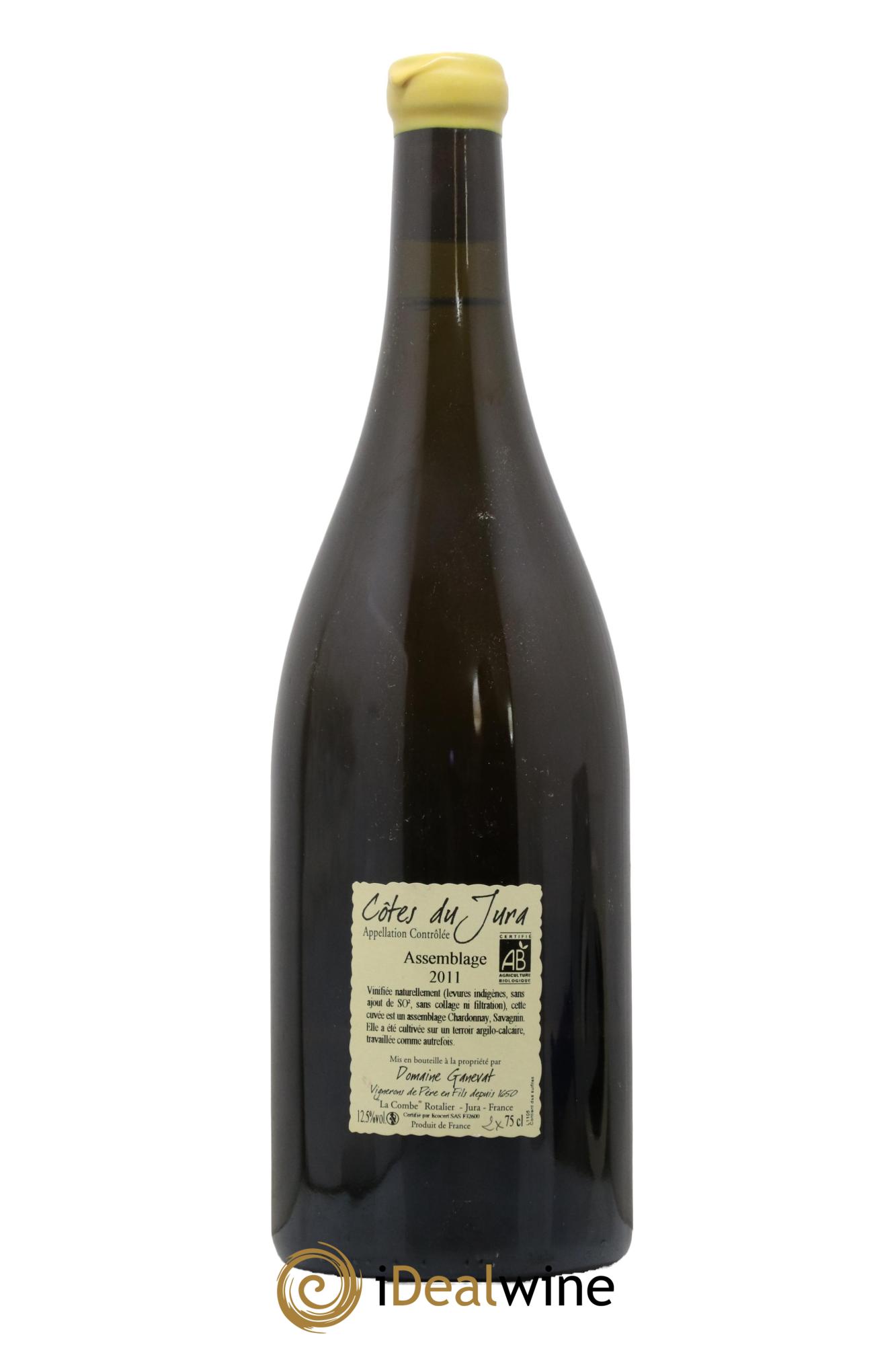 Côtes du Jura Cuvée Orégane Jean-François Ganevat (Domaine) 2011 - Lot of 1 magnum - 1