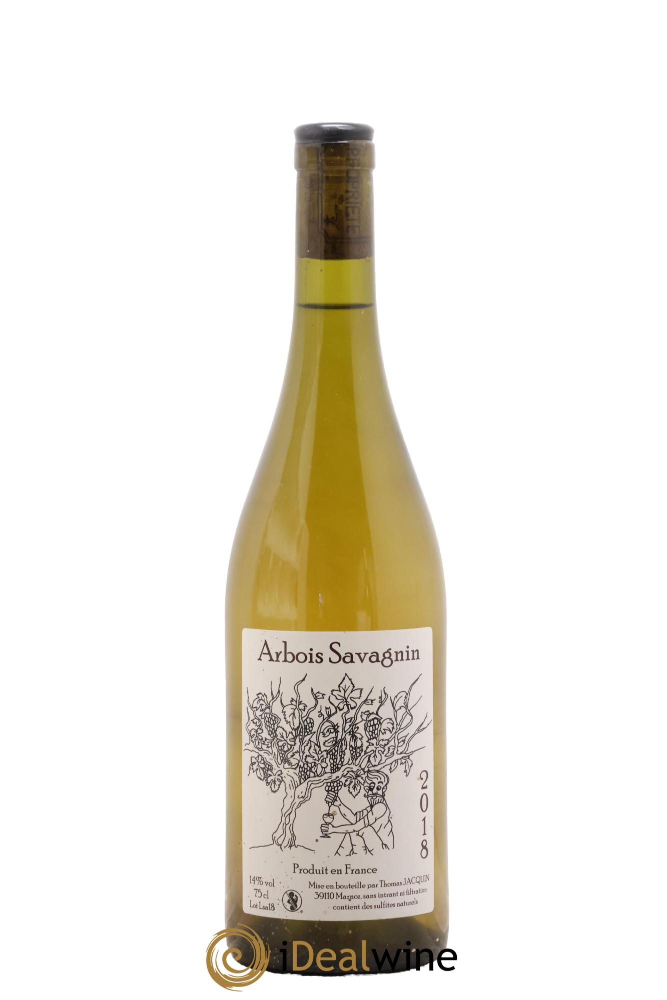 Arbois Savagnin Thomas Jacquin 2018 - Posten von 1 Flasche - 0