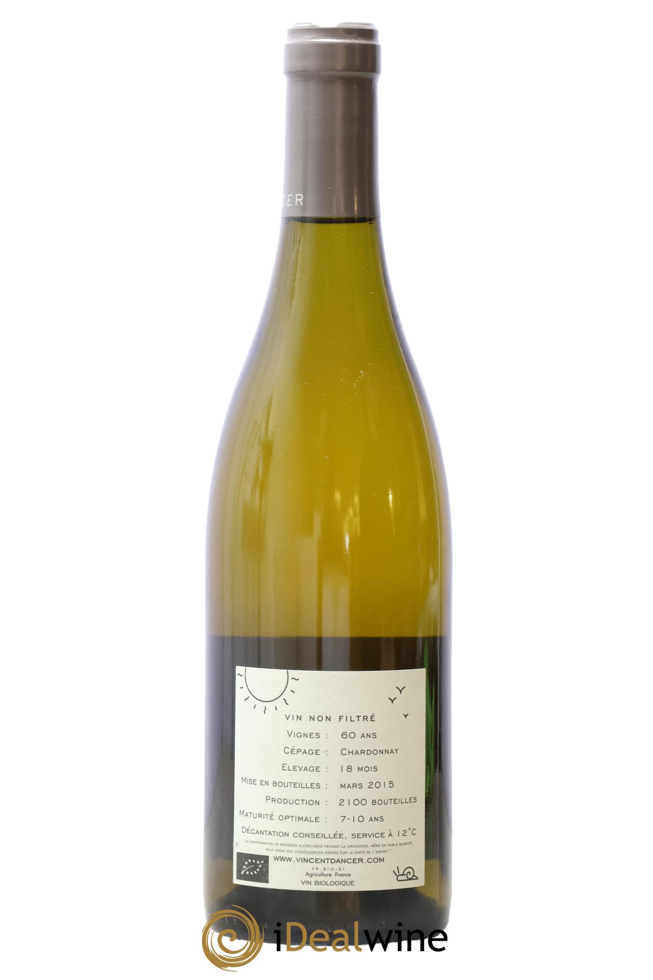 Chassagne-Montrachet 1er Cru (Morgeot) Tête du Clos Vincent Dancer 2013 - Lot de 1 bouteille - 1