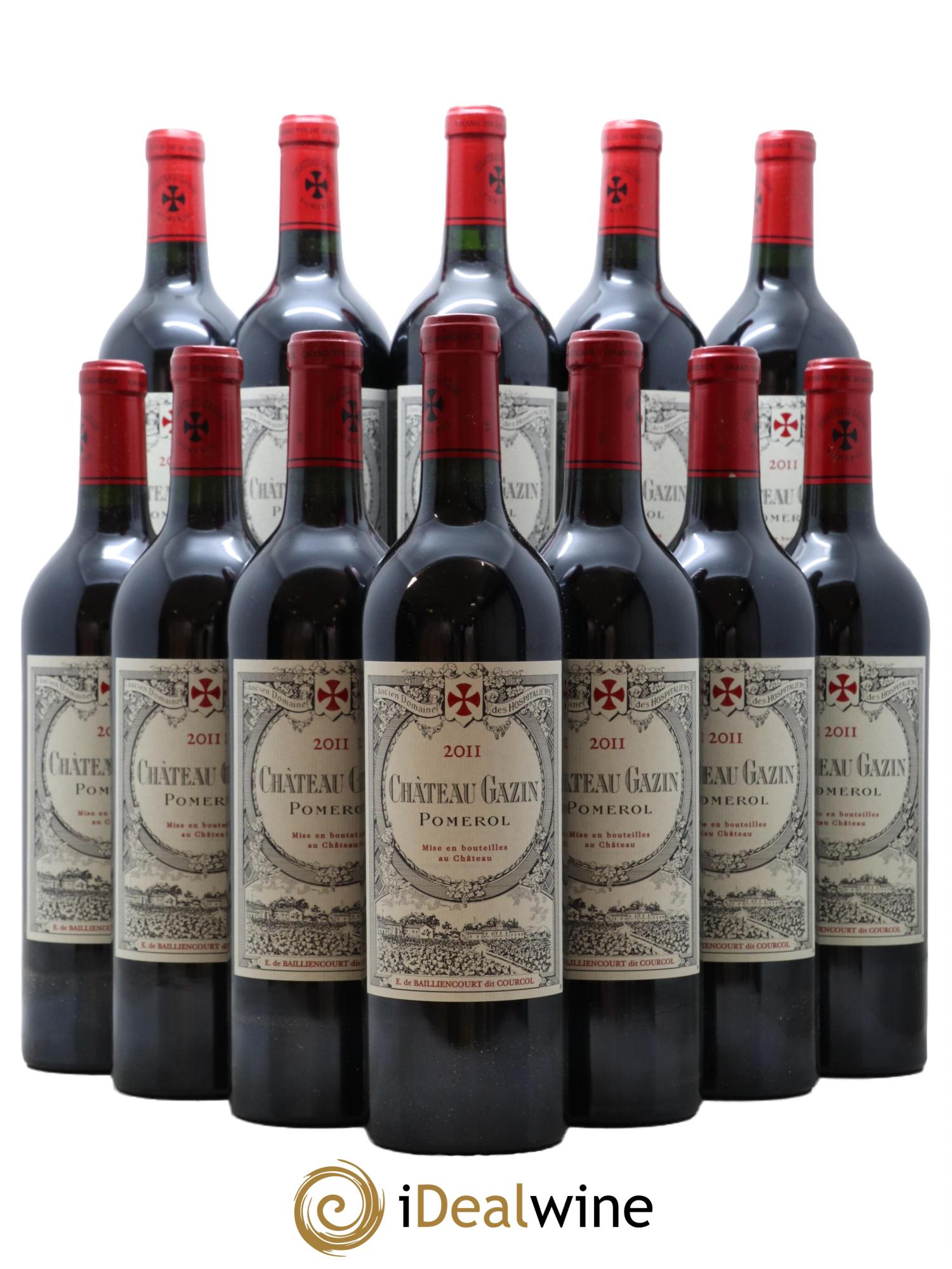 Château Gazin 2011 - Posten von 12 Flaschen - 0