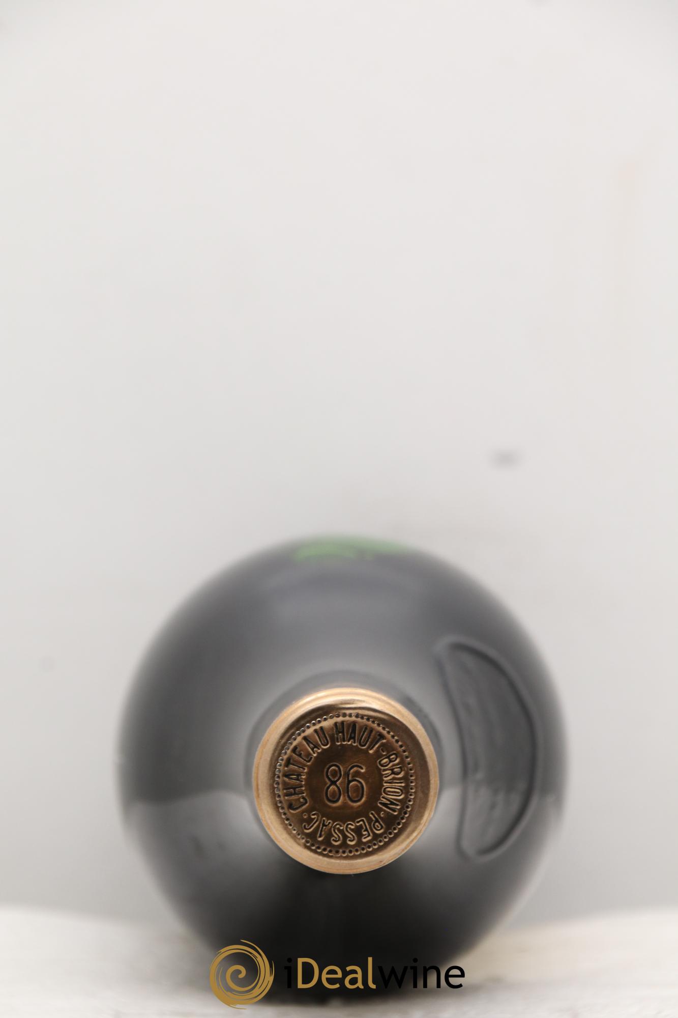 Château Haut Brion 1er Grand Cru Classé 1986 - Lot de 1 bouteille - 1