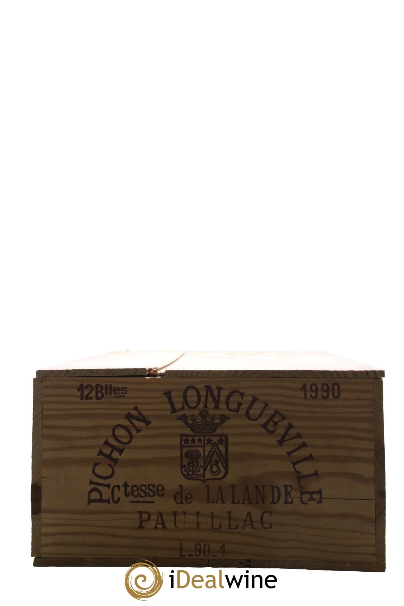 Château Pichon Longueville Comtesse de Lalande 2ème Grand Cru Classé 1990 - Lotto di 12 bottiglie - 10