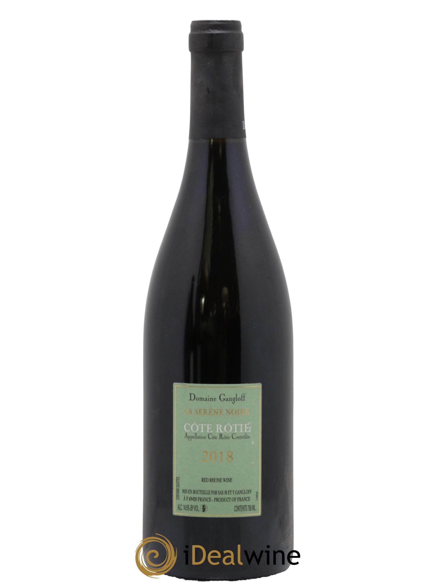 Côte-Rôtie La Sereine Noire Gangloff (Domaine)  2018 - Lot de 1 bouteille - 1