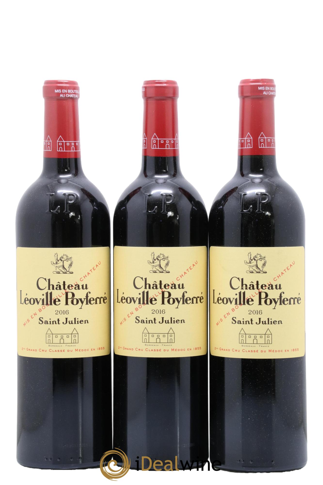 Château Léoville Poyferré 2ème Grand Cru Classé  2016 - Posten von 12 Flaschen - 4