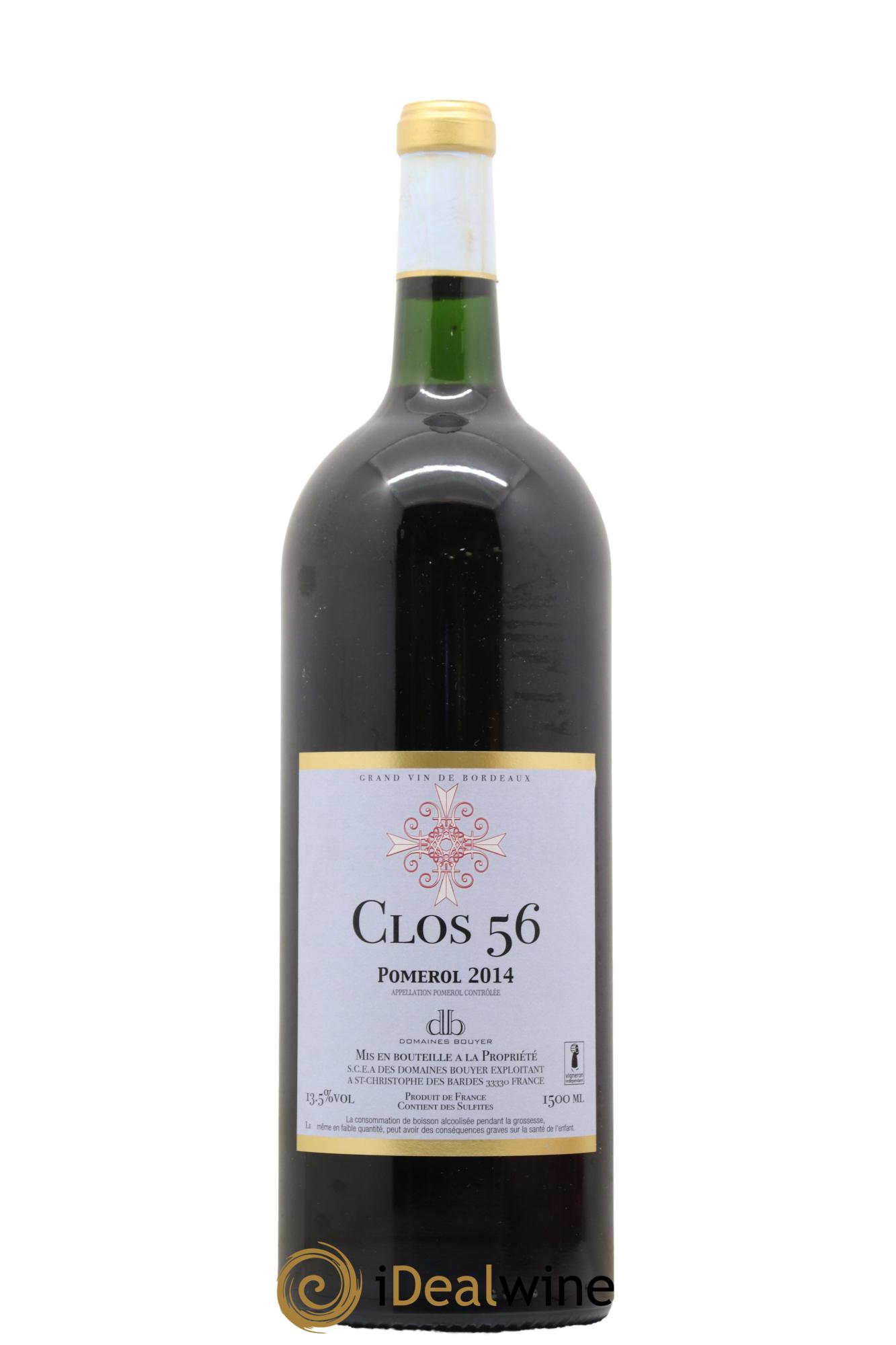 Pomerol Clos 56 2014 - Lot de 1 magnum - 1
