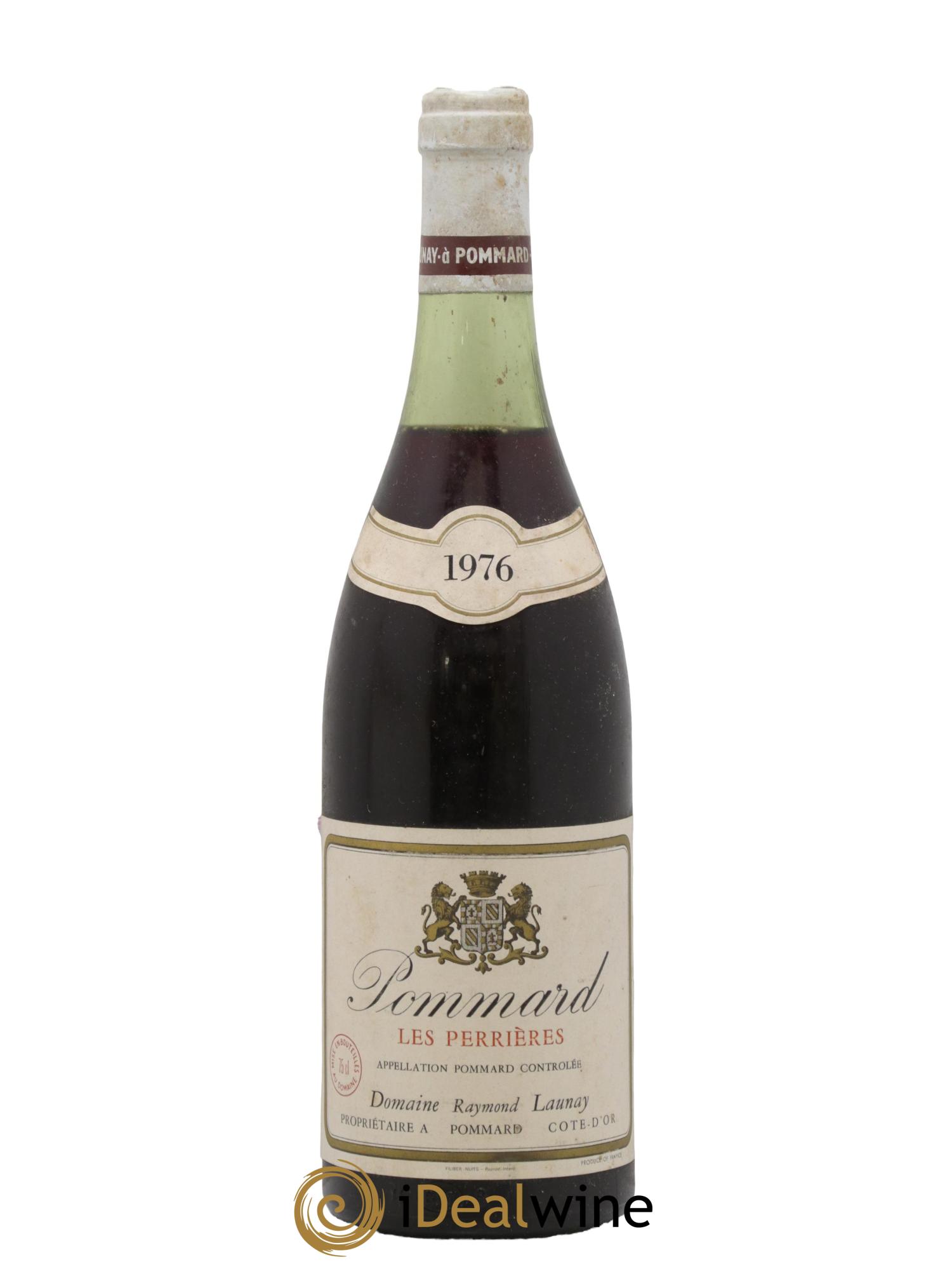 Pommard Les Perrières Domaine Raymond Launay 1976 - Lot de 1 bouteille - 0