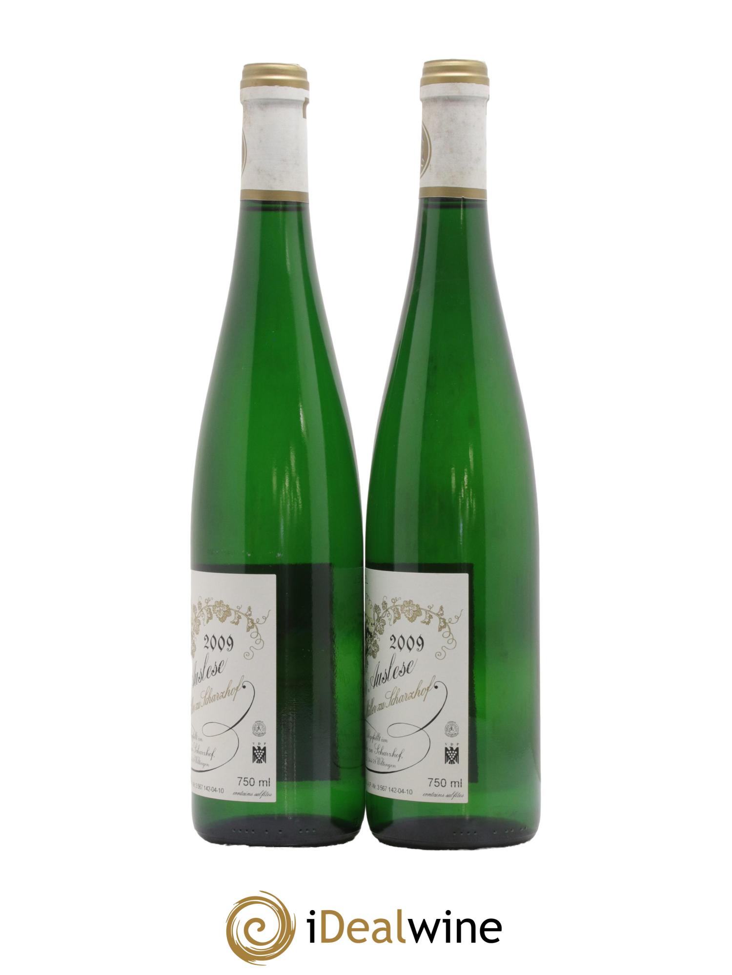 Riesling Scharzhofberger Auslese Egon Muller 2009 - Lot of 2 bottles - 1
