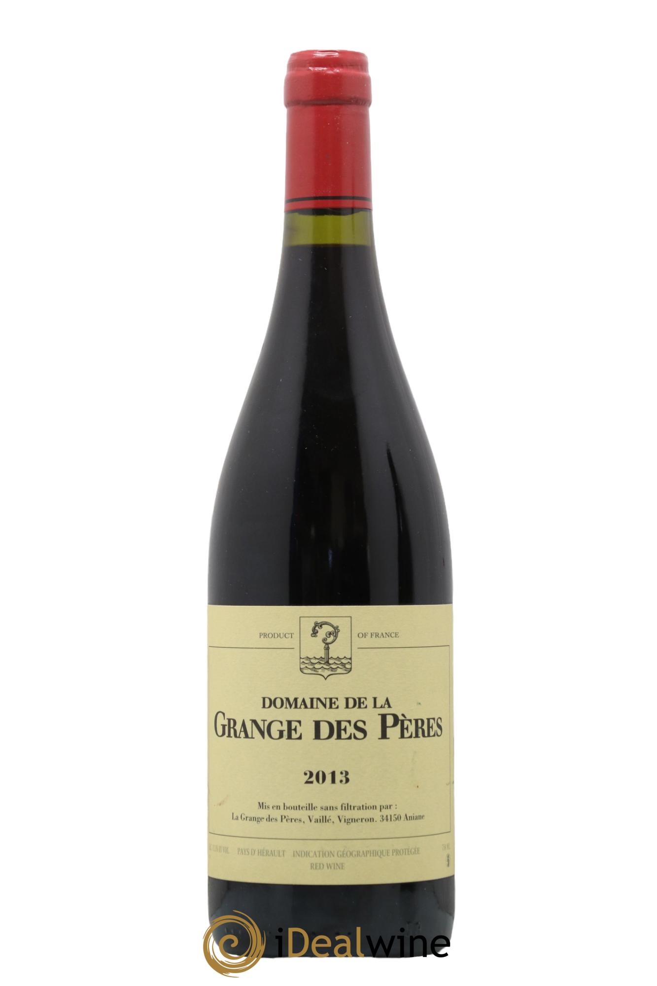 Pays d'Hérault Grange des Pères Laurent Vaillé 2013 - Lot de 1 bouteille - 0