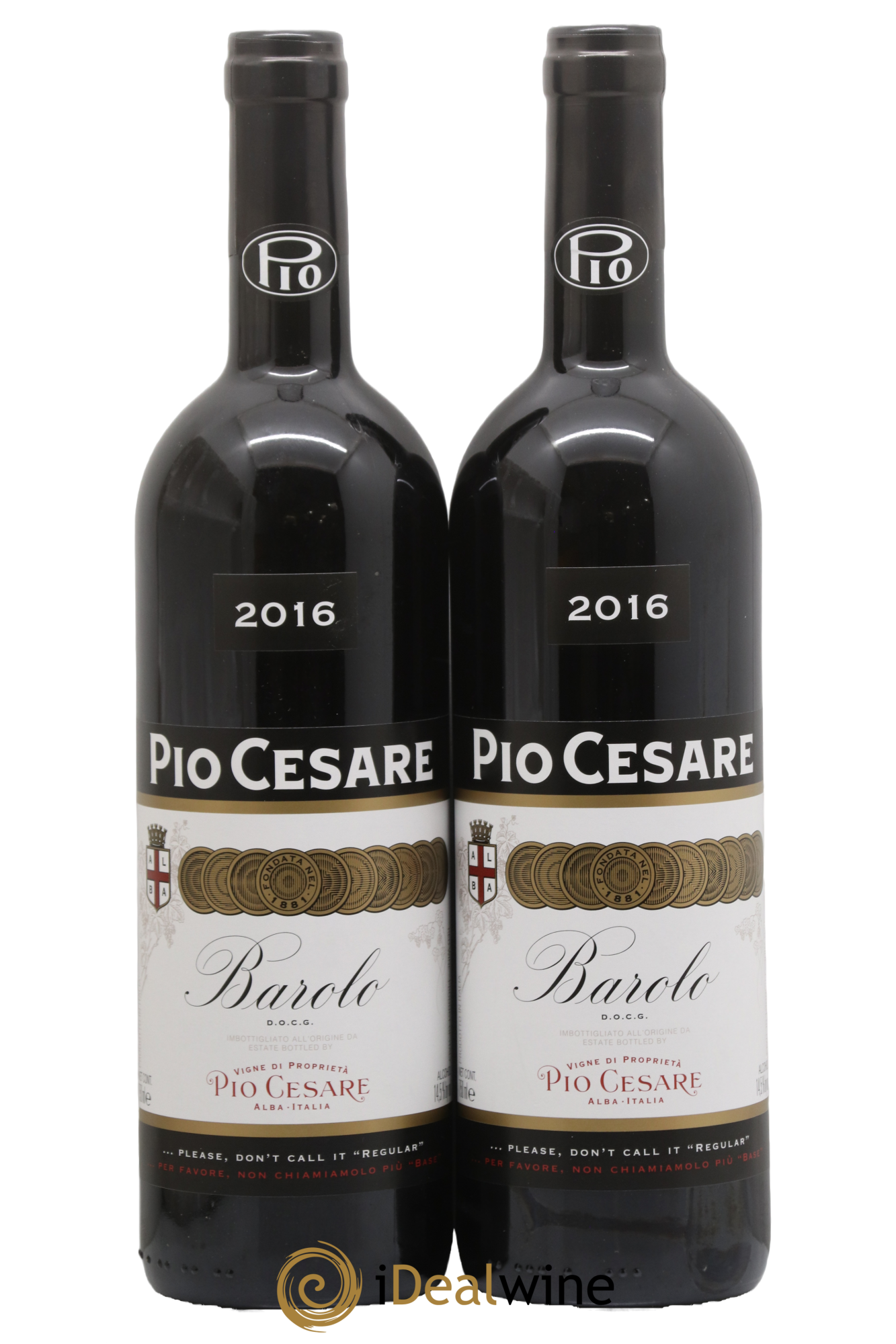 Barolo DOCG Pio Cesare 2016 - Posten von 2 Flaschen - 0