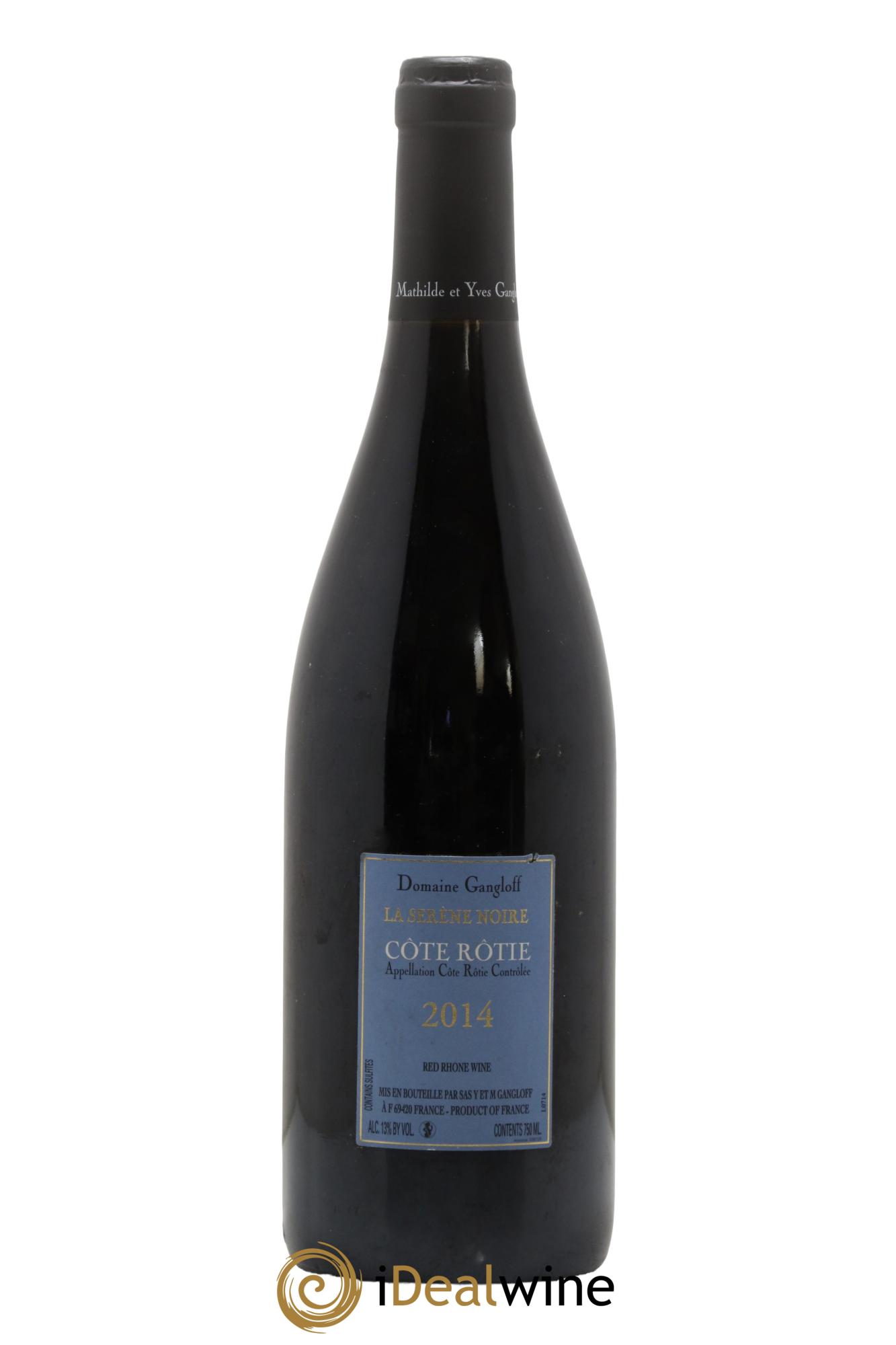 Côte-Rôtie La Sereine Noire Gangloff (Domaine)  2014 - Lotto di 1 bottiglia - 1