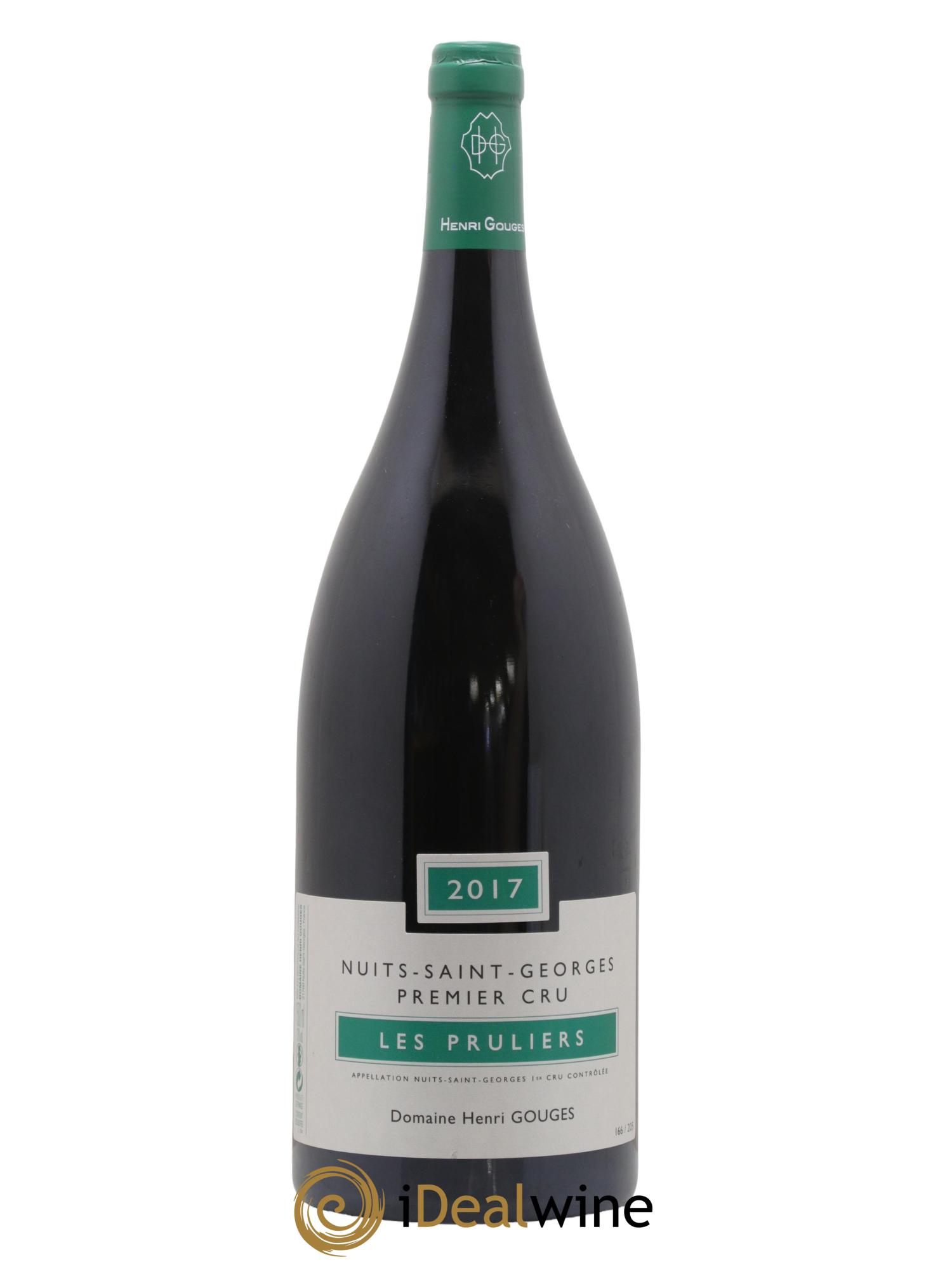 Nuits-Saint-Georges 1er Cru Les Pruliers Henri Gouges 2017 - Posten von 1 Magnum - 0