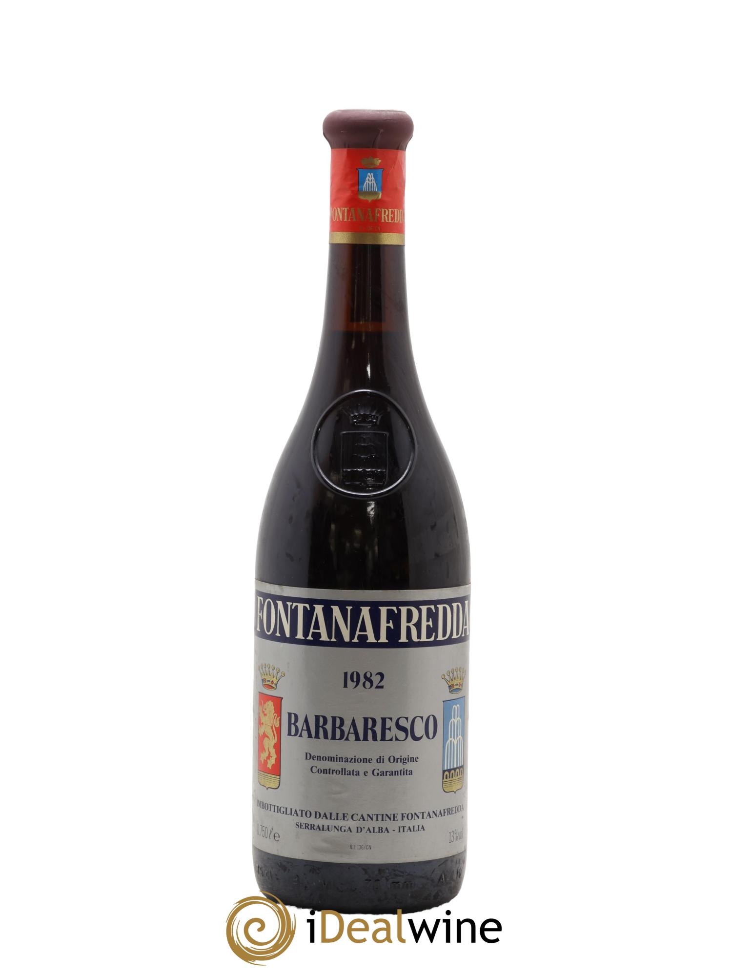 Barbaresco DOCG Fontanafredda 1982 - Lot de 1 bouteille - 0