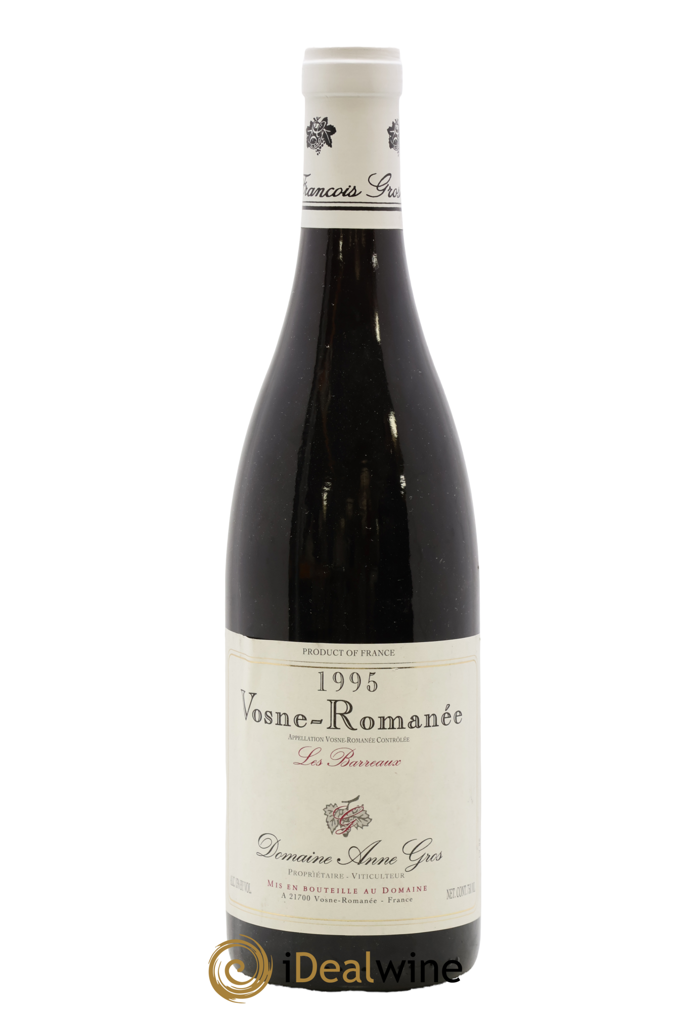 Vosne-Romanée Les Barreaux Anne Gros 1995 - Lot de 1 bouteille - 0