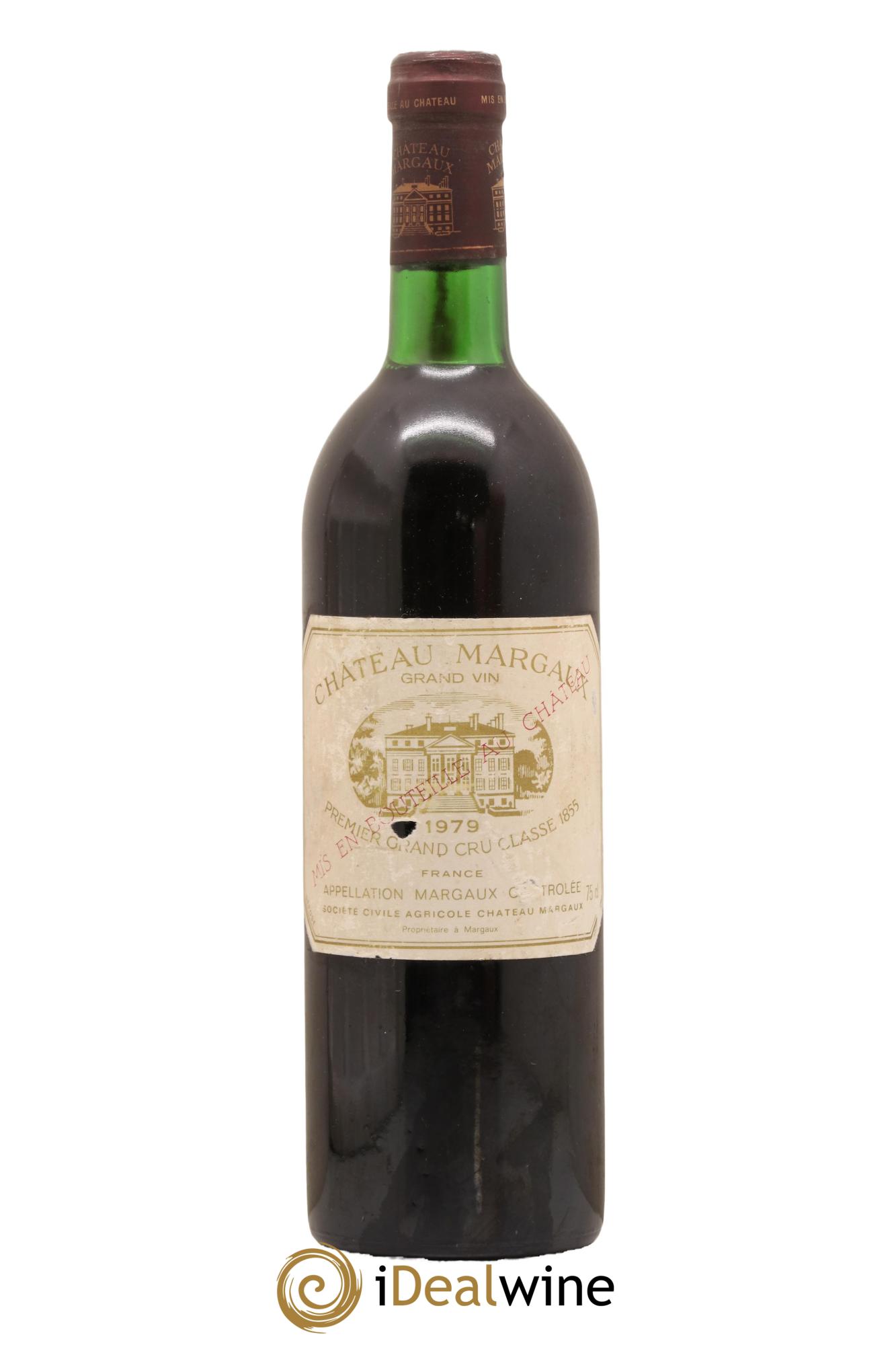 Château Margaux 1er Grand Cru Classé 1979 - Lot de 1 bouteille - 0