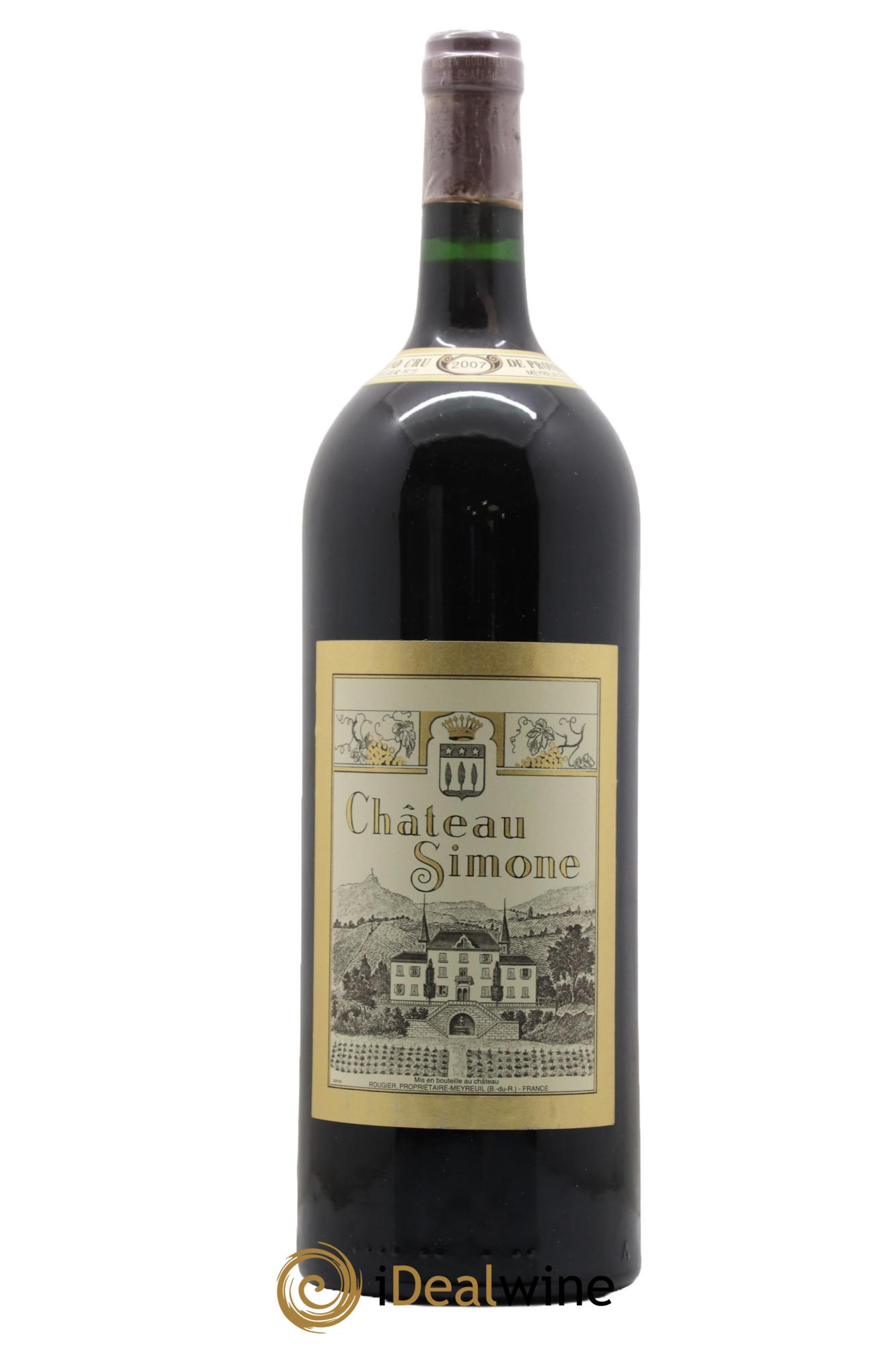 Palette Château Simone Famille Rougier 2007 - Lot de 1 magnum - 0