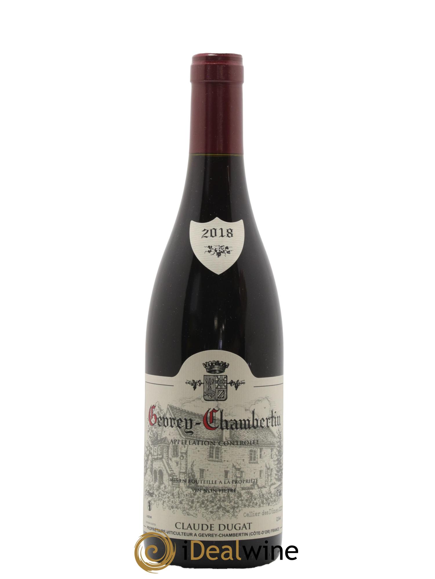 Gevrey-Chambertin Claude Dugat 2018 - Lot de 1 bouteille - 0
