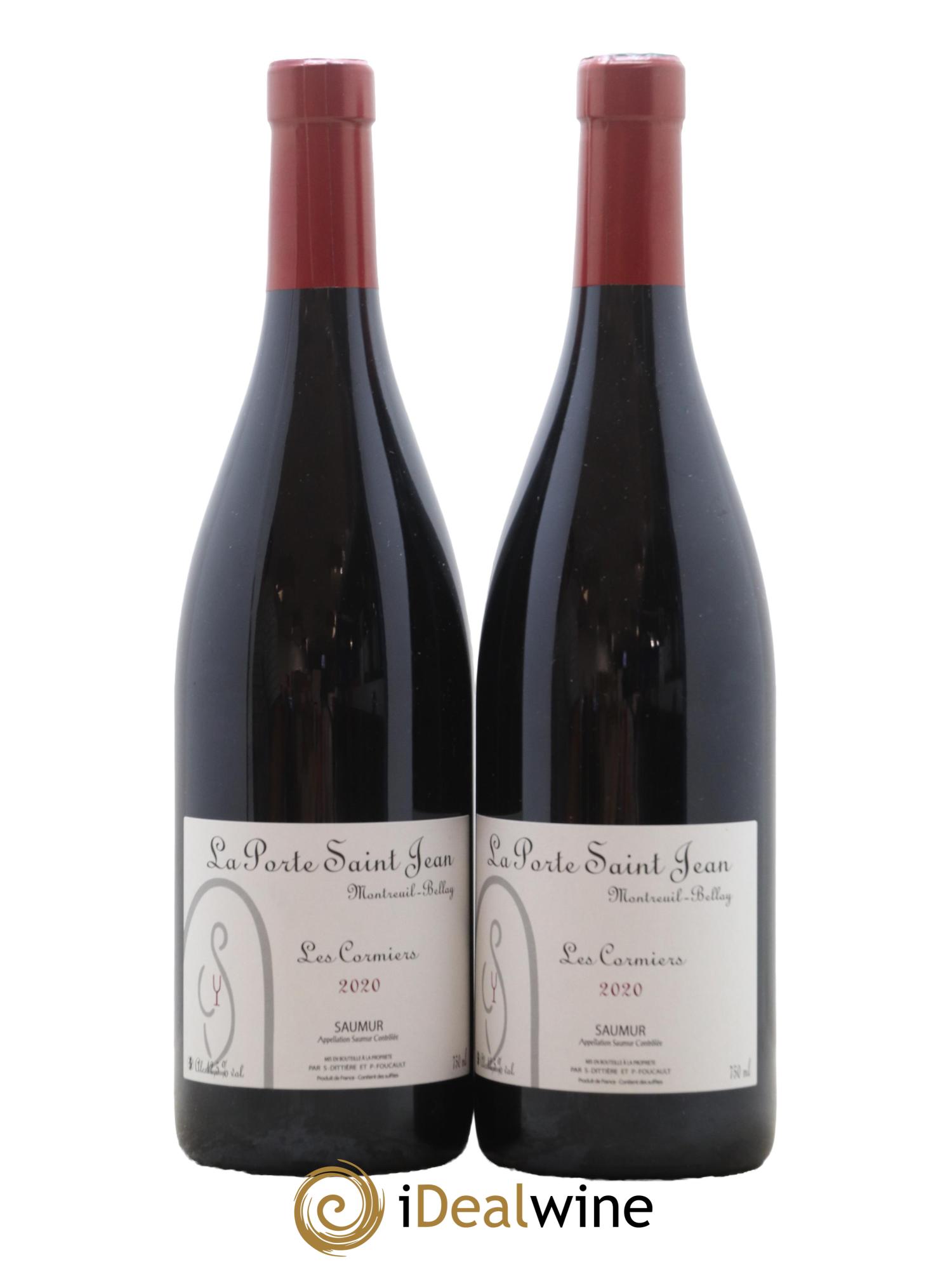 Saumur Les Cormiers La Porte Saint Jean 2020 - Lot de 2 bouteilles - 0