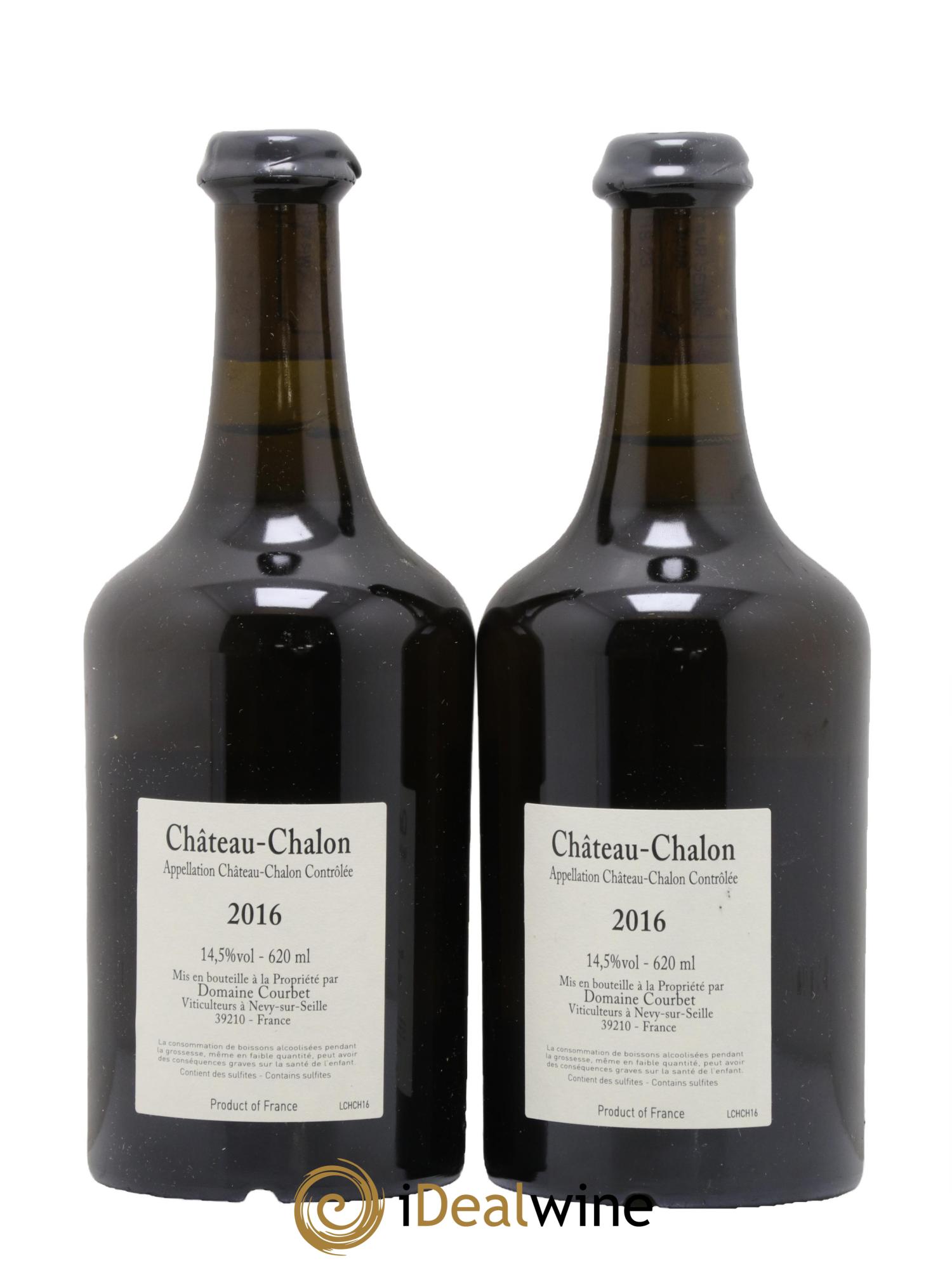 Château-Chalon Courbet Domaine Jean-Marie Courbet 2016 - Lot de 2 clavelins - 1