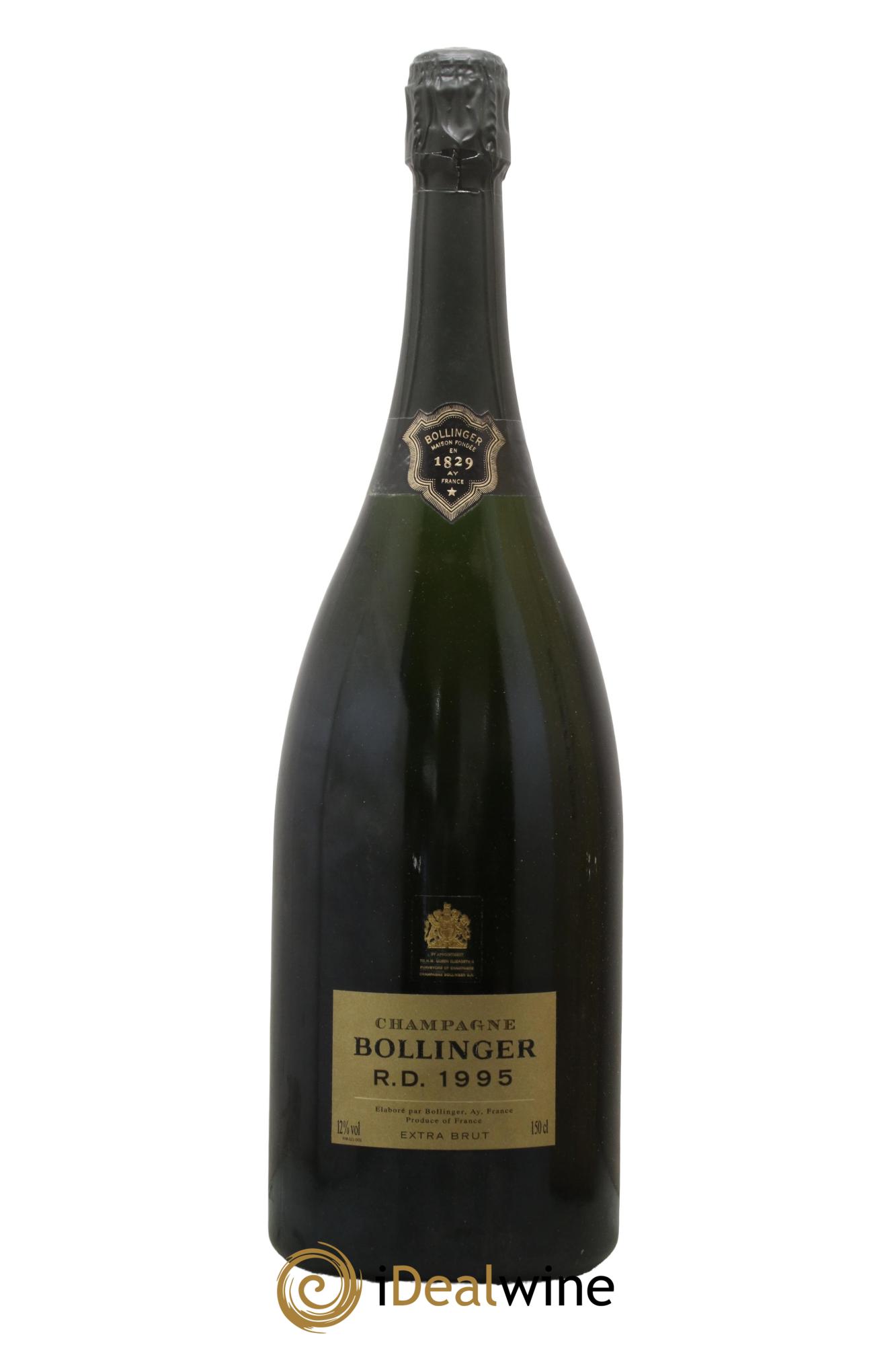 R.D. Extra-Brut Bollinger 1995 - Lot of 1 magnum - 1