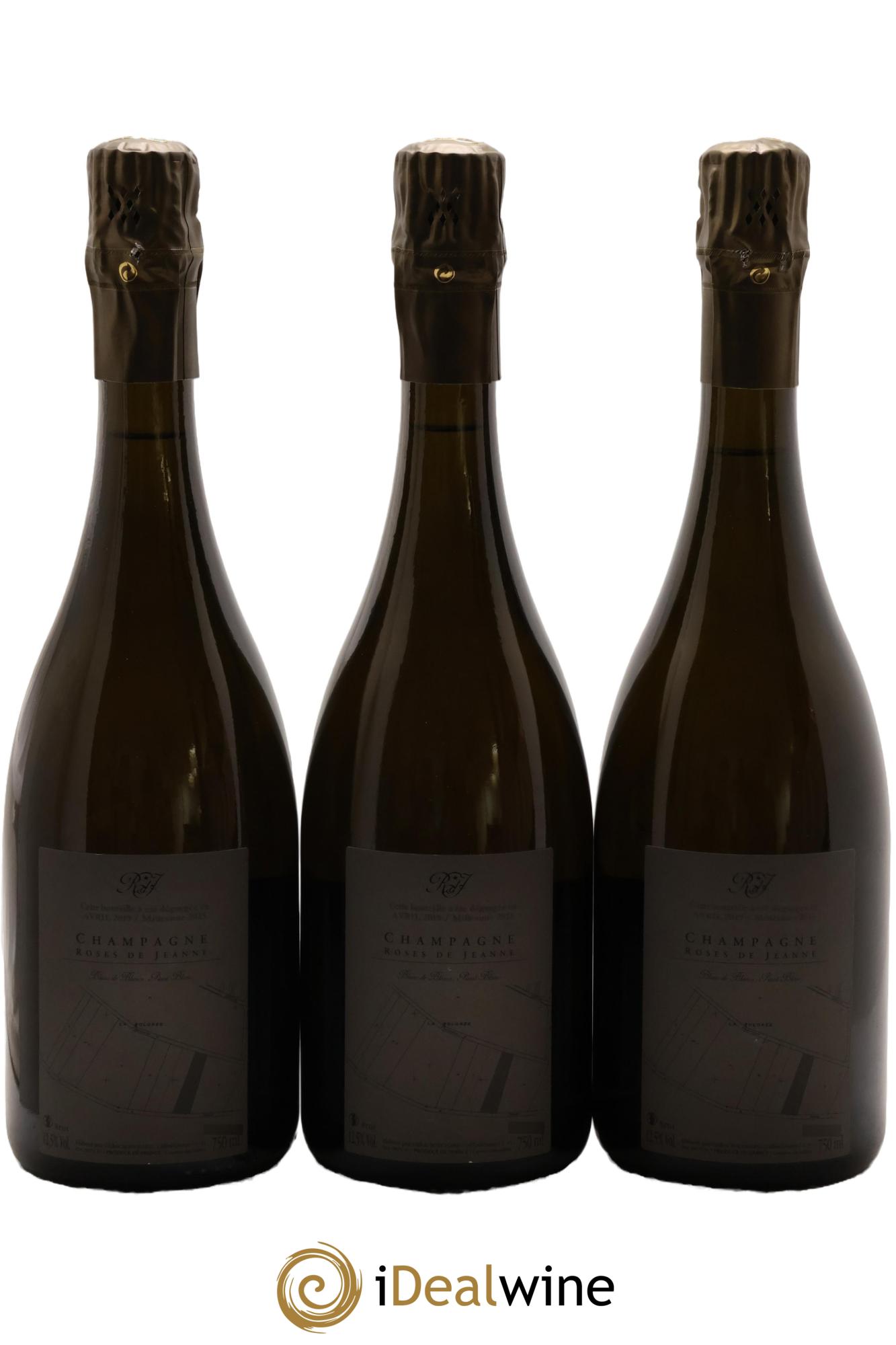 Roses de Jeanne La Bolorée Cédric Bouchard 2015 - Posten von 3 Flaschen - 1